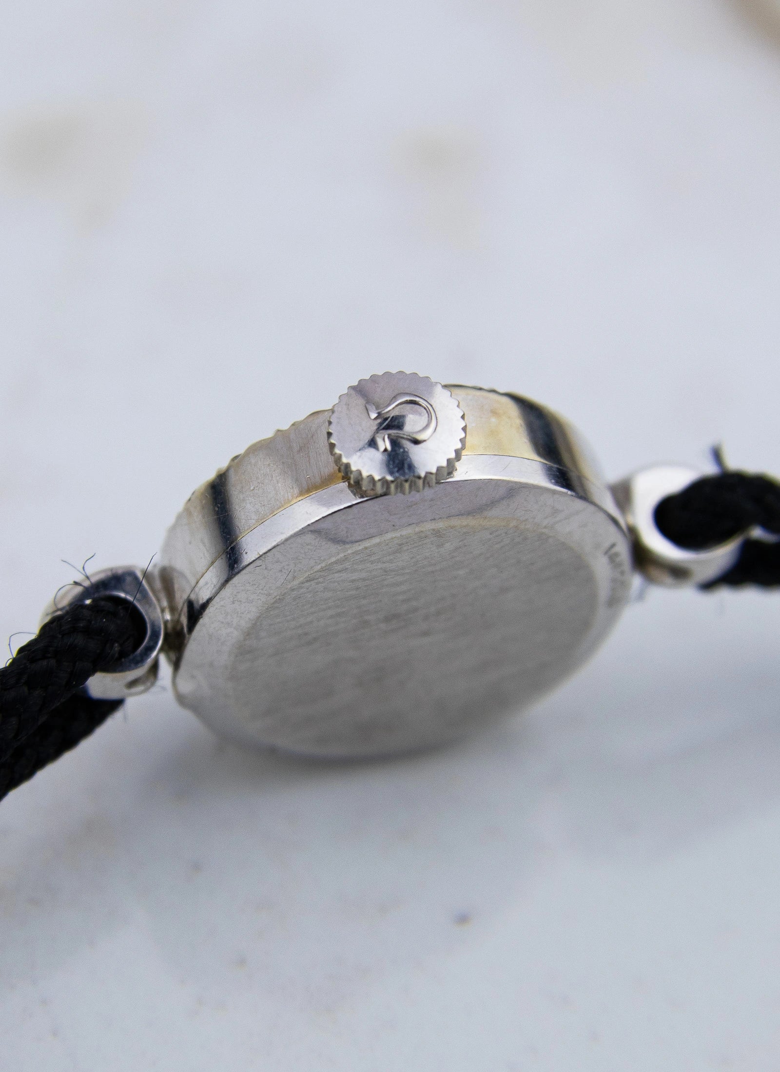 1965 14K WG Omega Cocktail Watch Diamond Bezel A7782 cal. 484