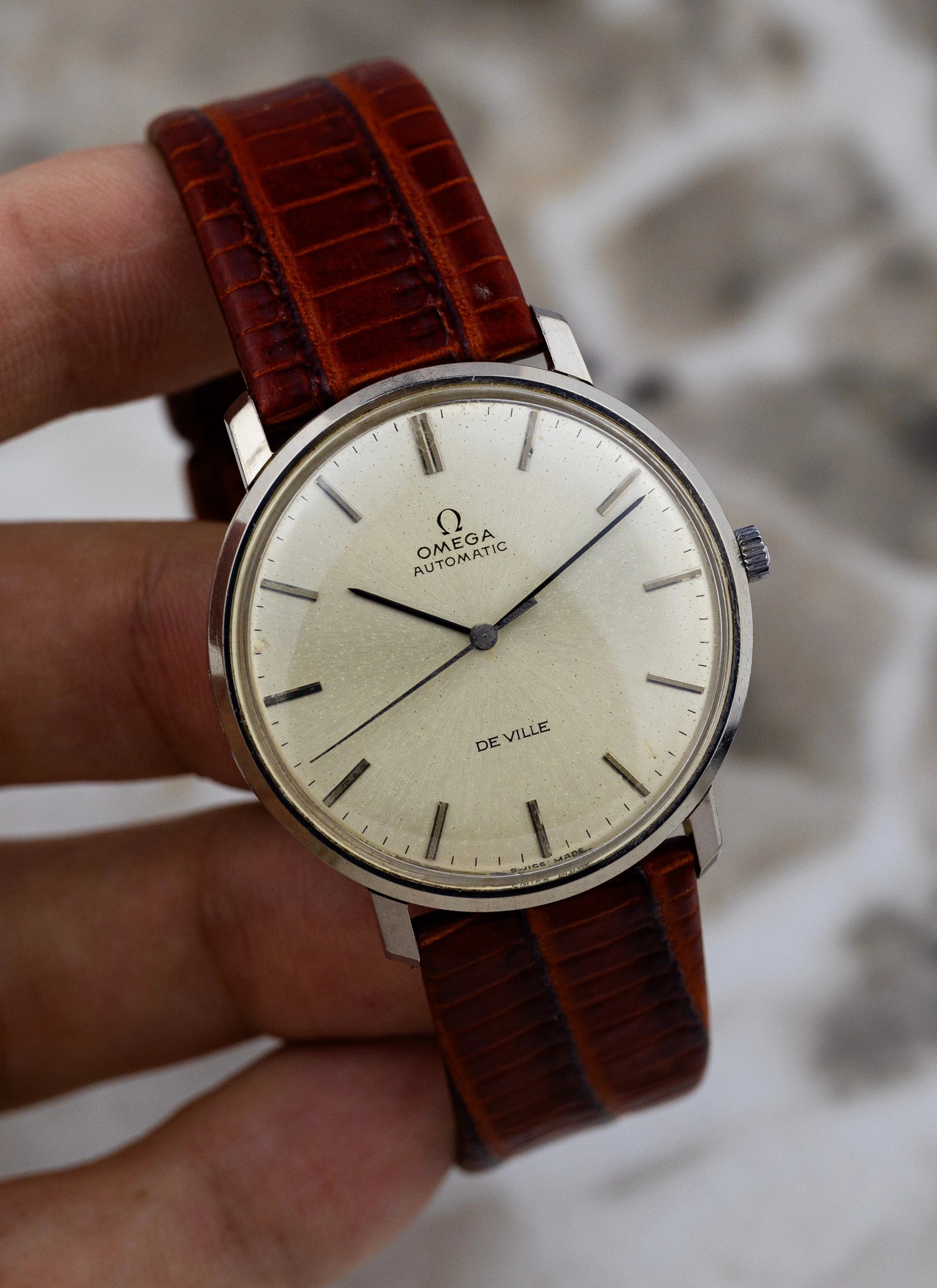 1966 18K WG Omega De Ville Ultra Slim 161.024 cal. 711