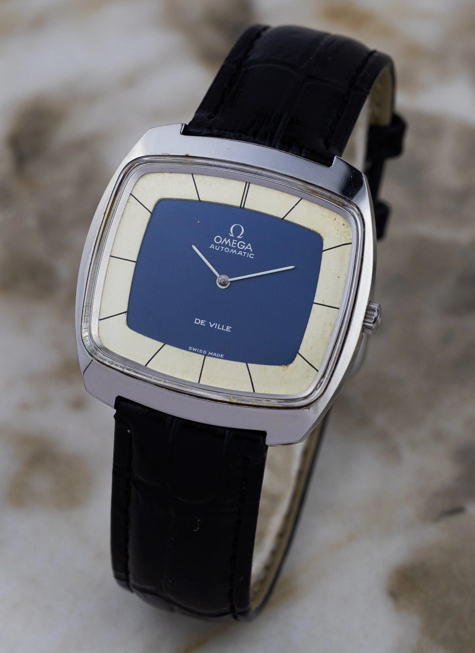1972 Omega De Ville Ref 151.0051 Cal 711 Jumbo TV Dial