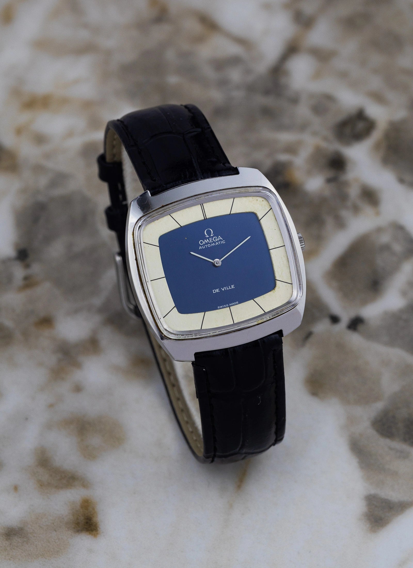 1972 Omega De Ville Ref 151.0051 Cal 711 Jumbo TV Dial