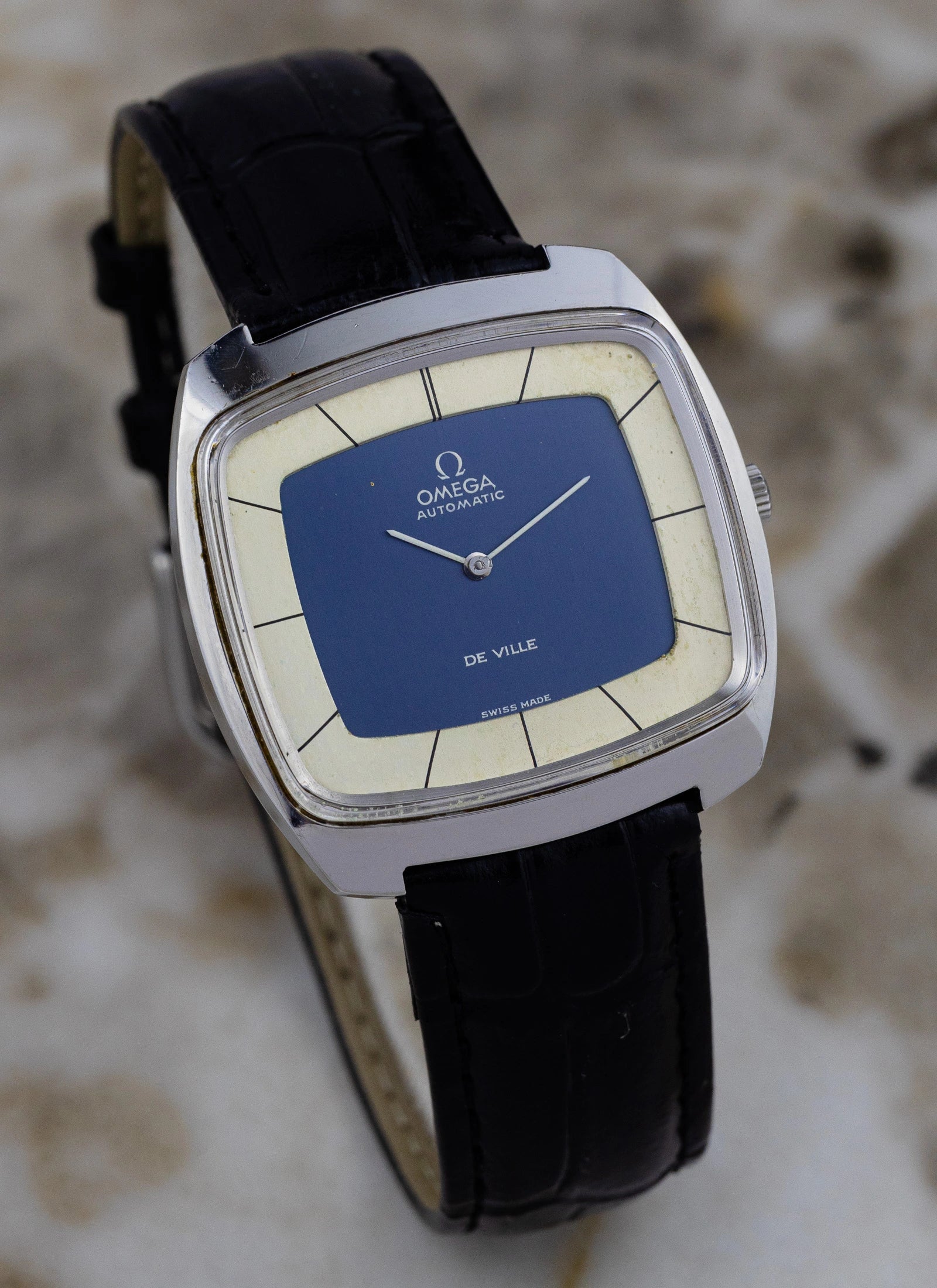 1972 Omega De Ville Ref 151.0051 Cal 711 Jumbo TV Dial