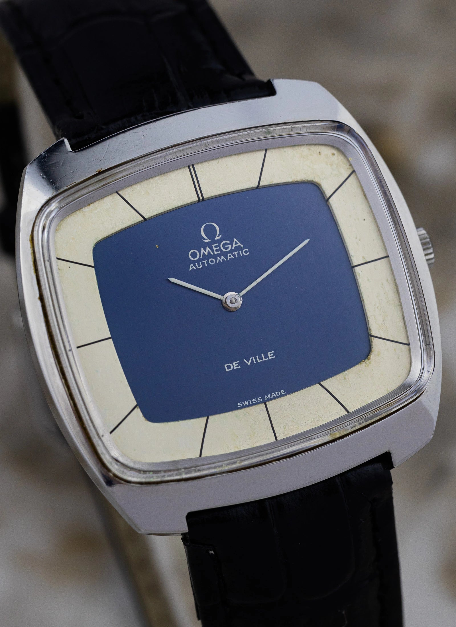 1972 Omega De Ville Ref 151.0051 Cal 711 Jumbo TV Dial