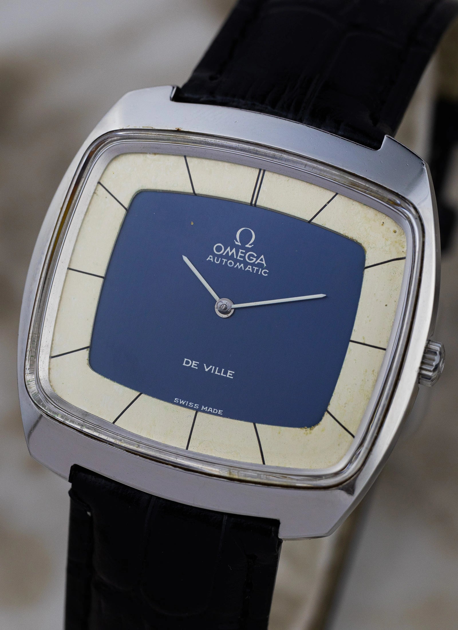 1972 Omega De Ville Ref 151.0051 Cal 711 Jumbo TV Dial