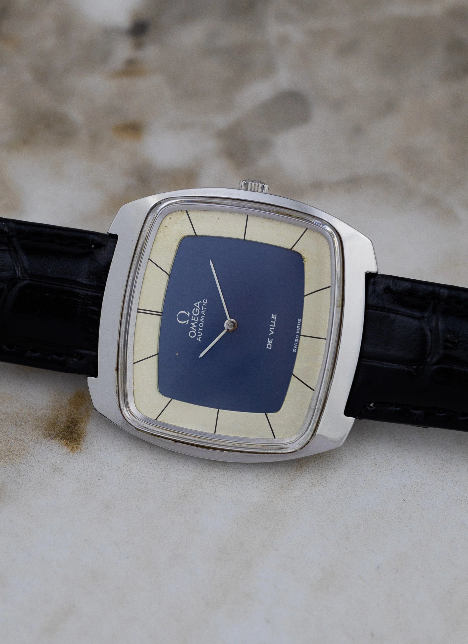 1972 Omega De Ville Ref 151.0051 Cal 711 Jumbo TV Dial