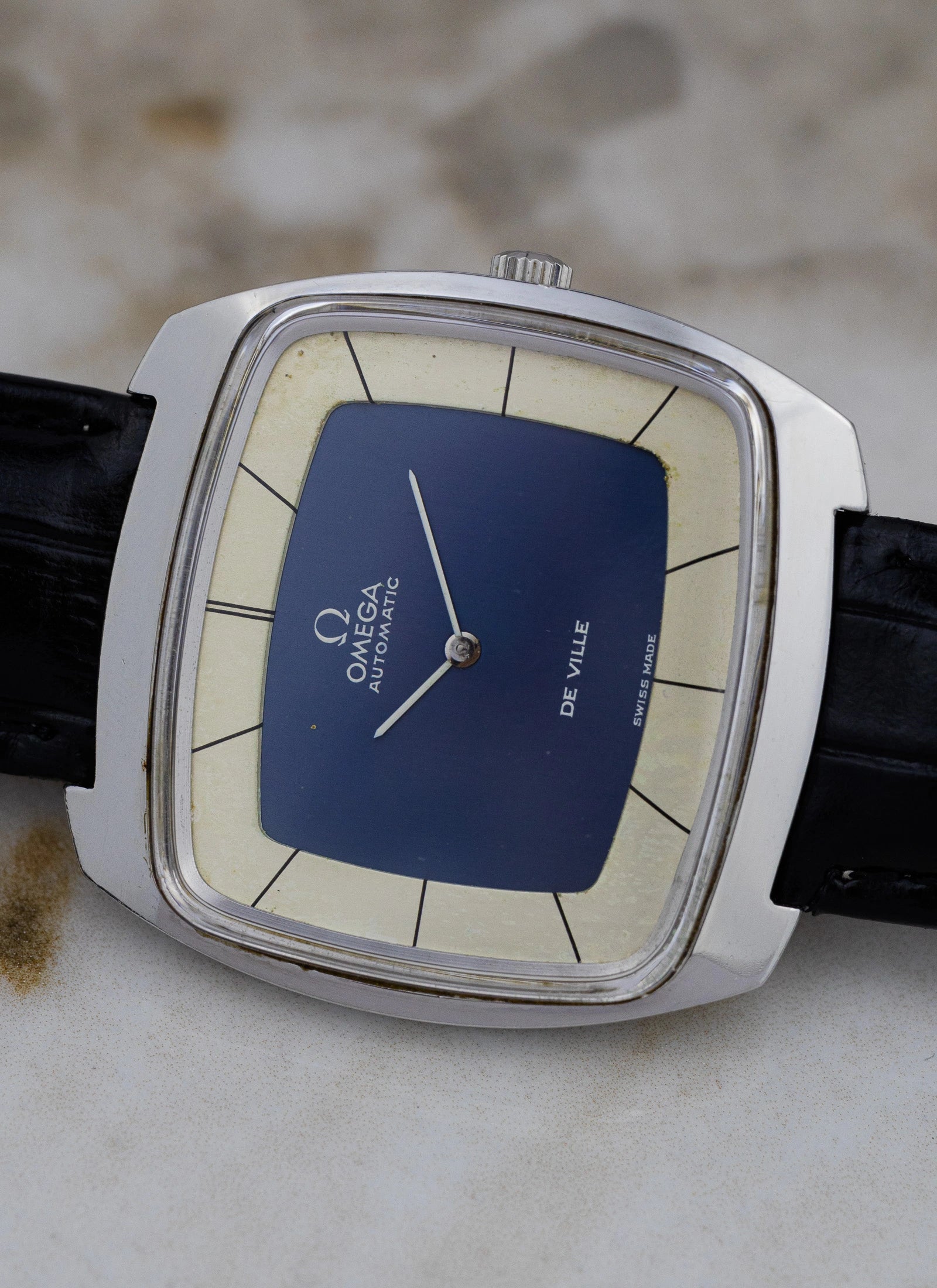 1972 Omega De Ville Ref 151.0051 Cal 711 Jumbo TV Dial