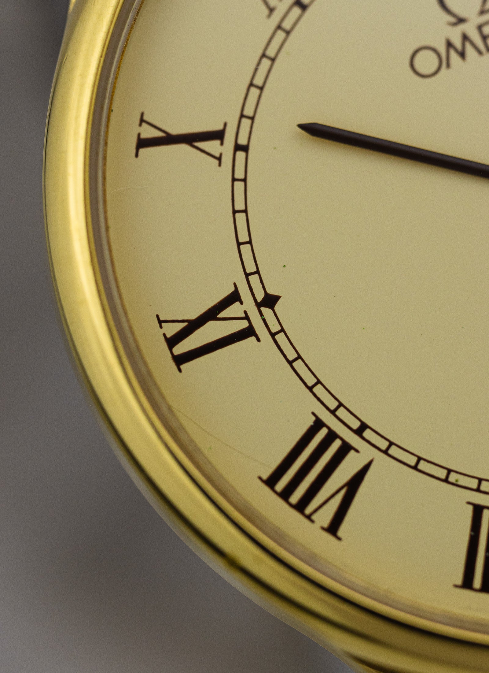 1980s Omega De Ville Roman Dial 191.0130.1 cal. 1365