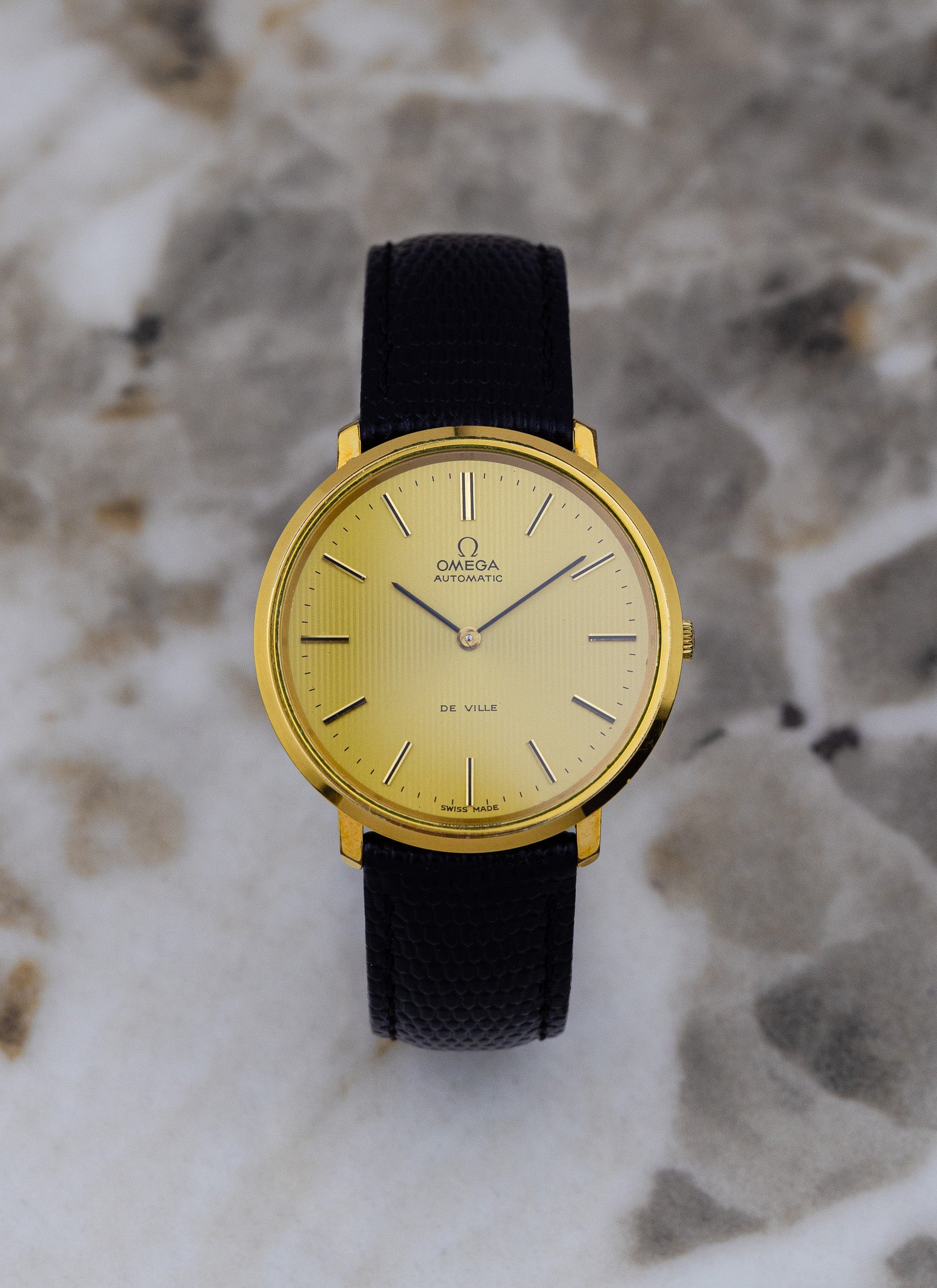 1968 Omega De Ville Ultra Slim 151.0039 cal. 711 Tapestry Dial