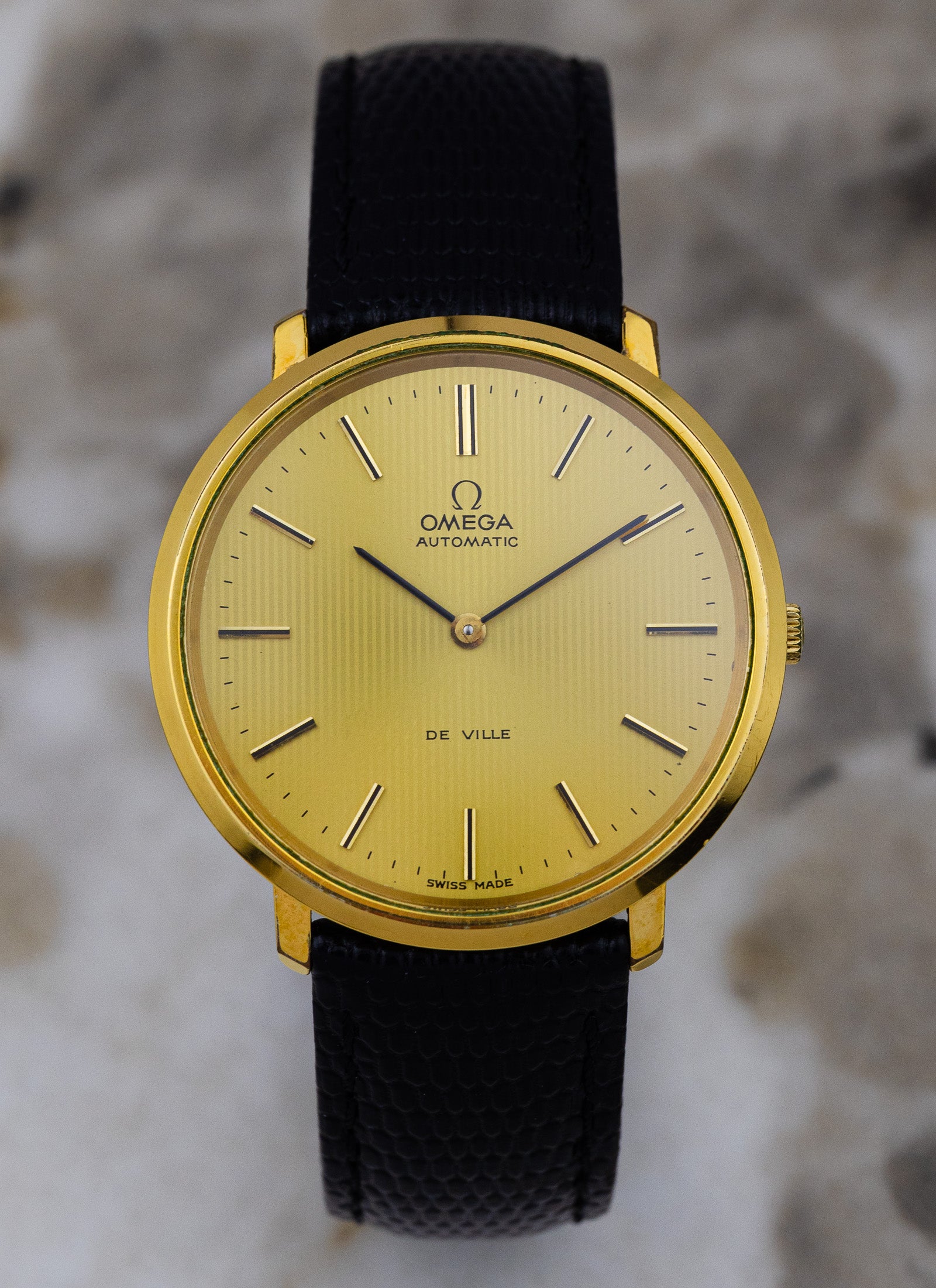 1968 Omega De Ville Ultra Slim 151.0039 cal. 711 Tapestry Dial