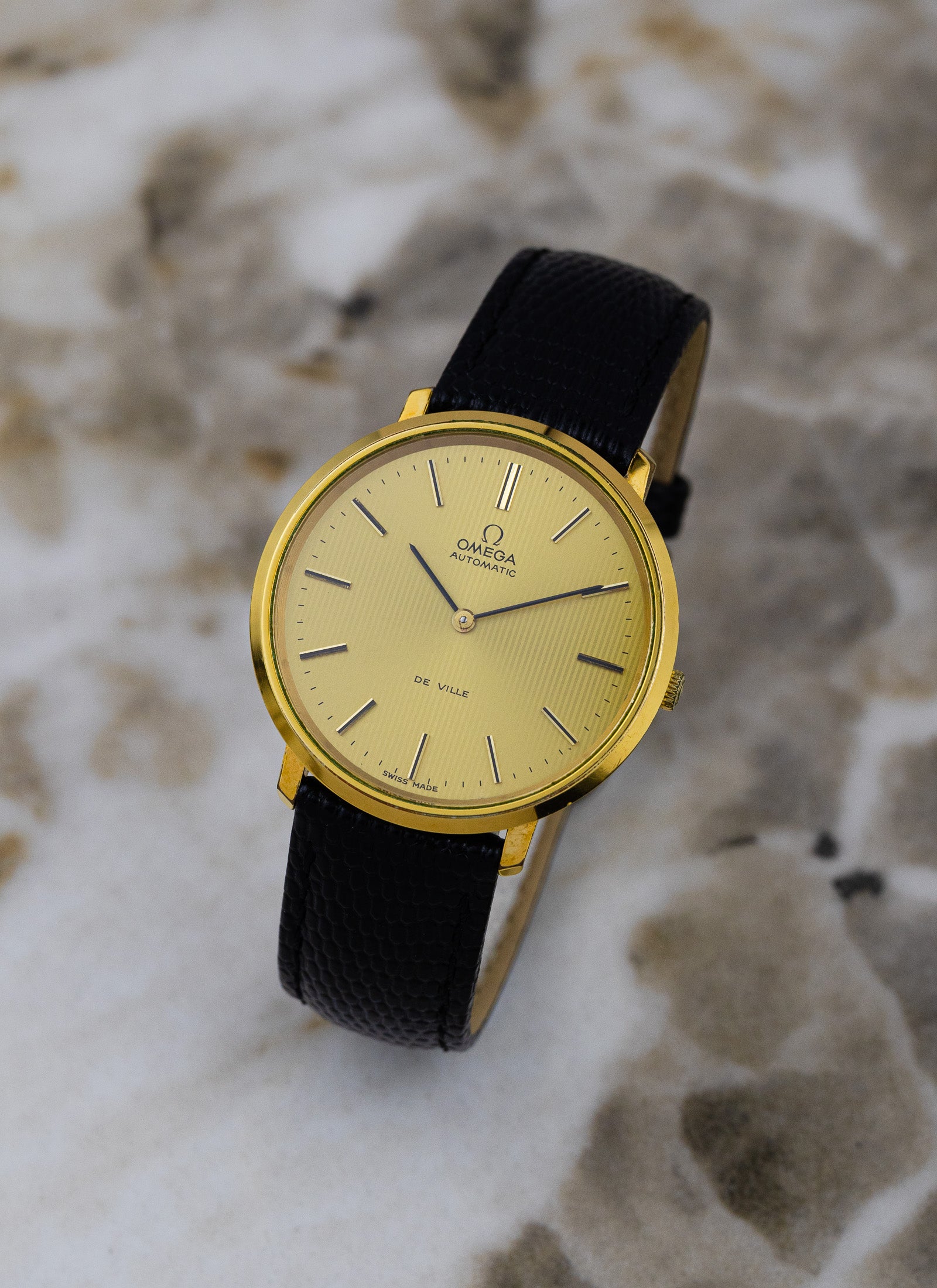 1968 Omega De Ville Ultra Slim 151.0039 cal. 711 Tapestry Dial