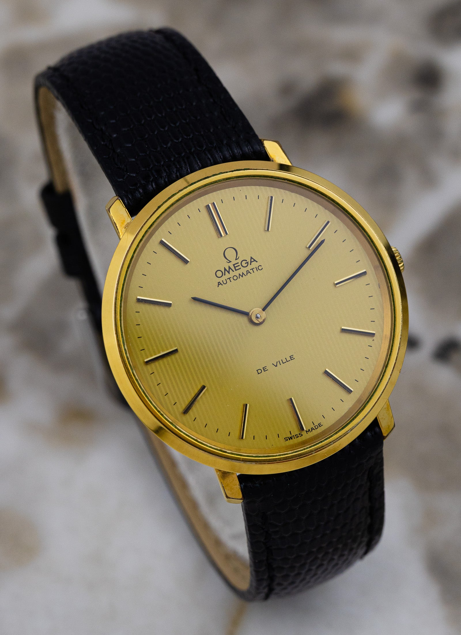 1968 Omega De Ville Ultra Slim 151.0039 cal. 711 Tapestry Dial