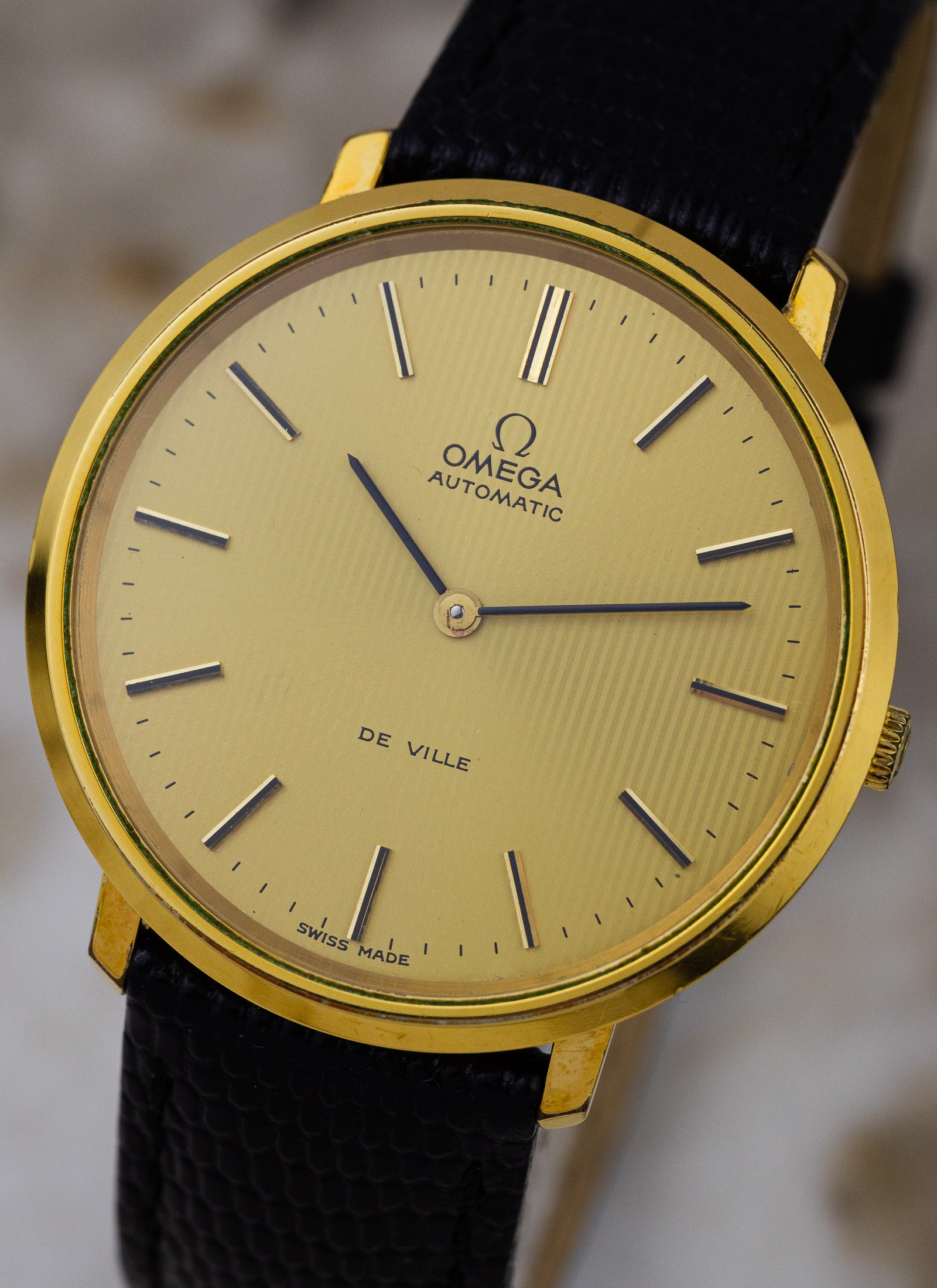 1968 Omega De Ville Ultra Slim 151.0039 cal. 711 Tapestry Dial