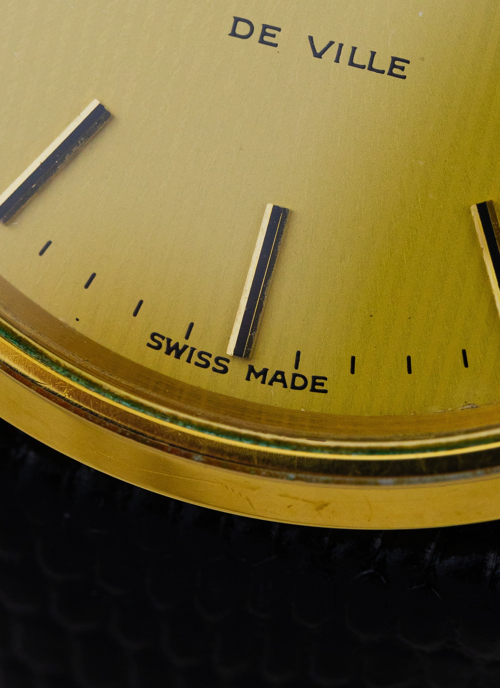 1968 Omega De Ville Ultra Slim 151.0039 cal. 711 Tapestry Dial