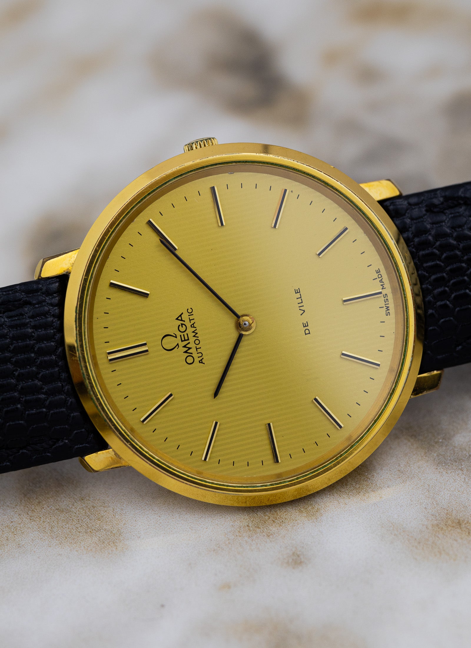 1968 Omega De Ville Ultra Slim 151.0039 cal. 711 Tapestry Dial