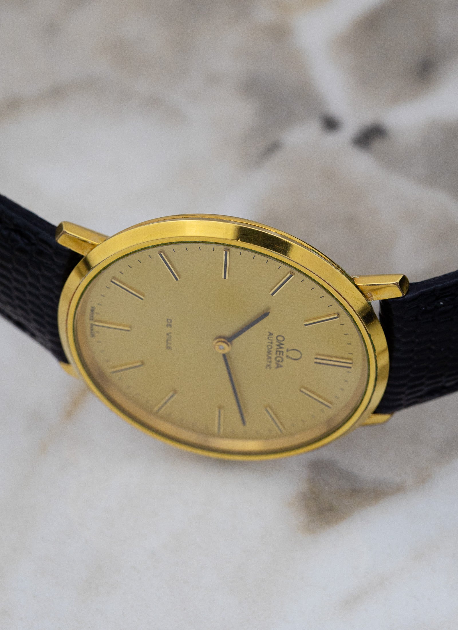1968 Omega De Ville Ultra Slim 151.0039 cal. 711 Tapestry Dial