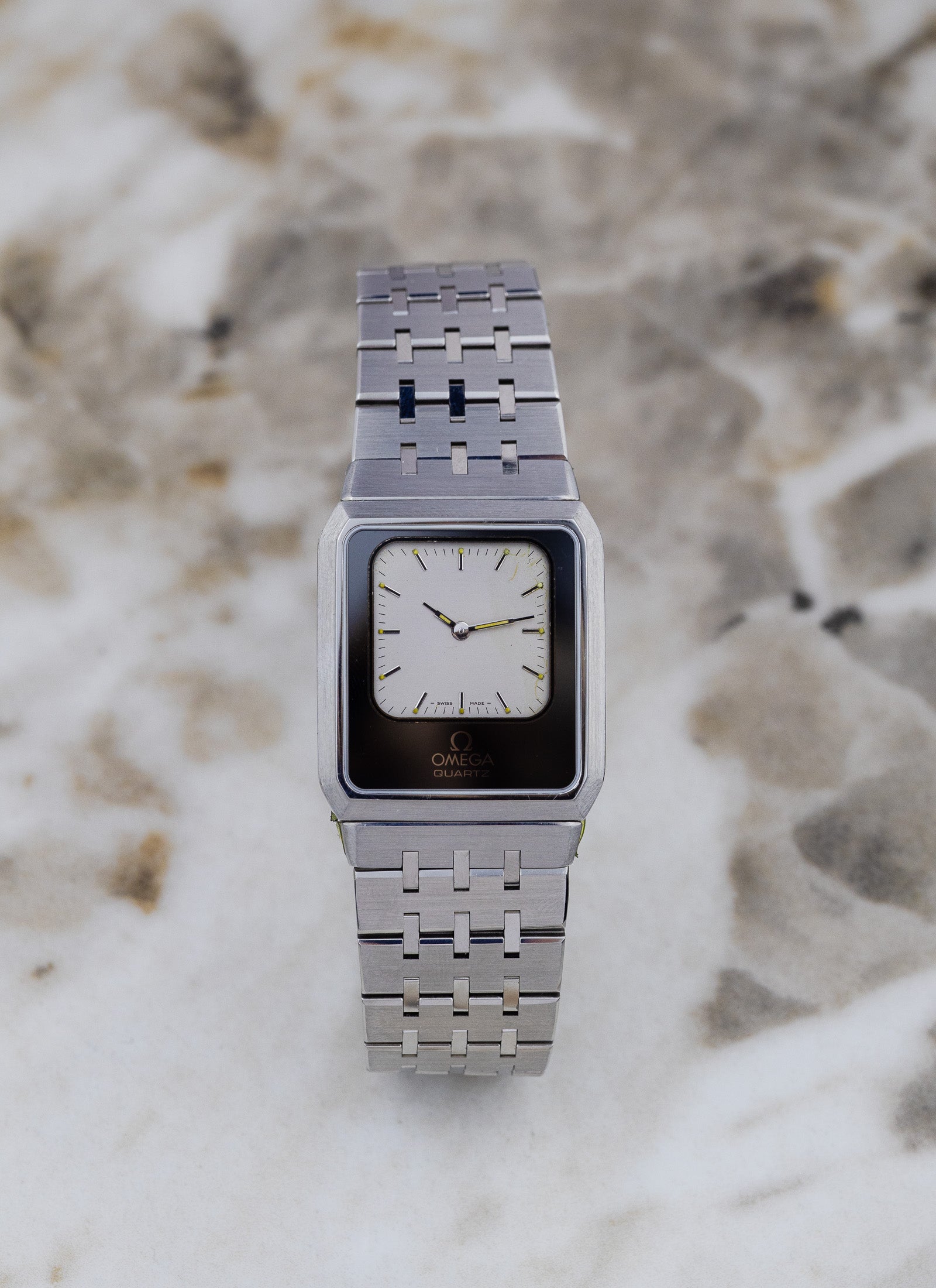 1980s Omega Reverso Equinoxe Duoface 386.0813 cal. 1655
