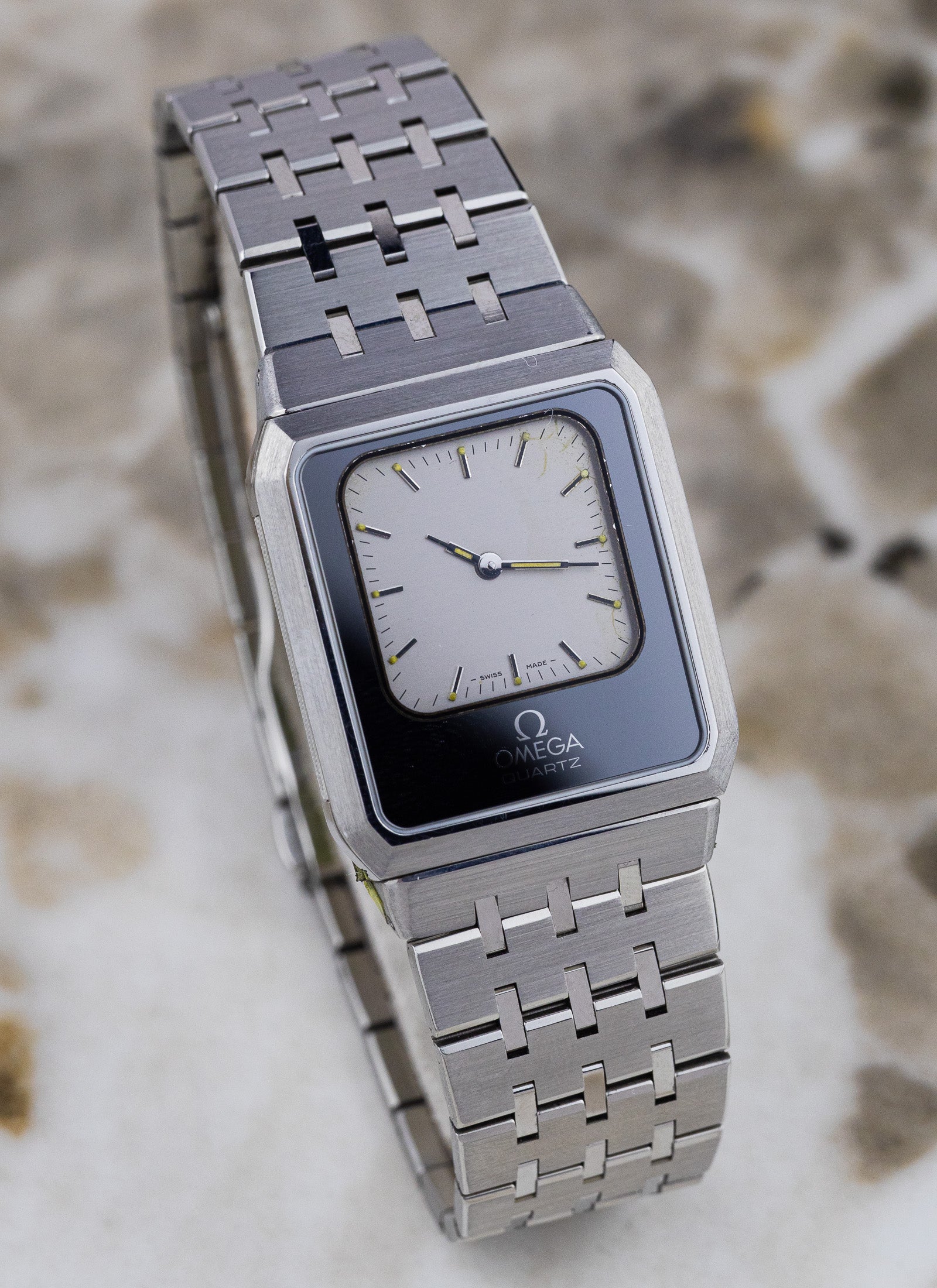 1980s Omega Reverso Equinoxe Duoface 386.0813 cal. 1655