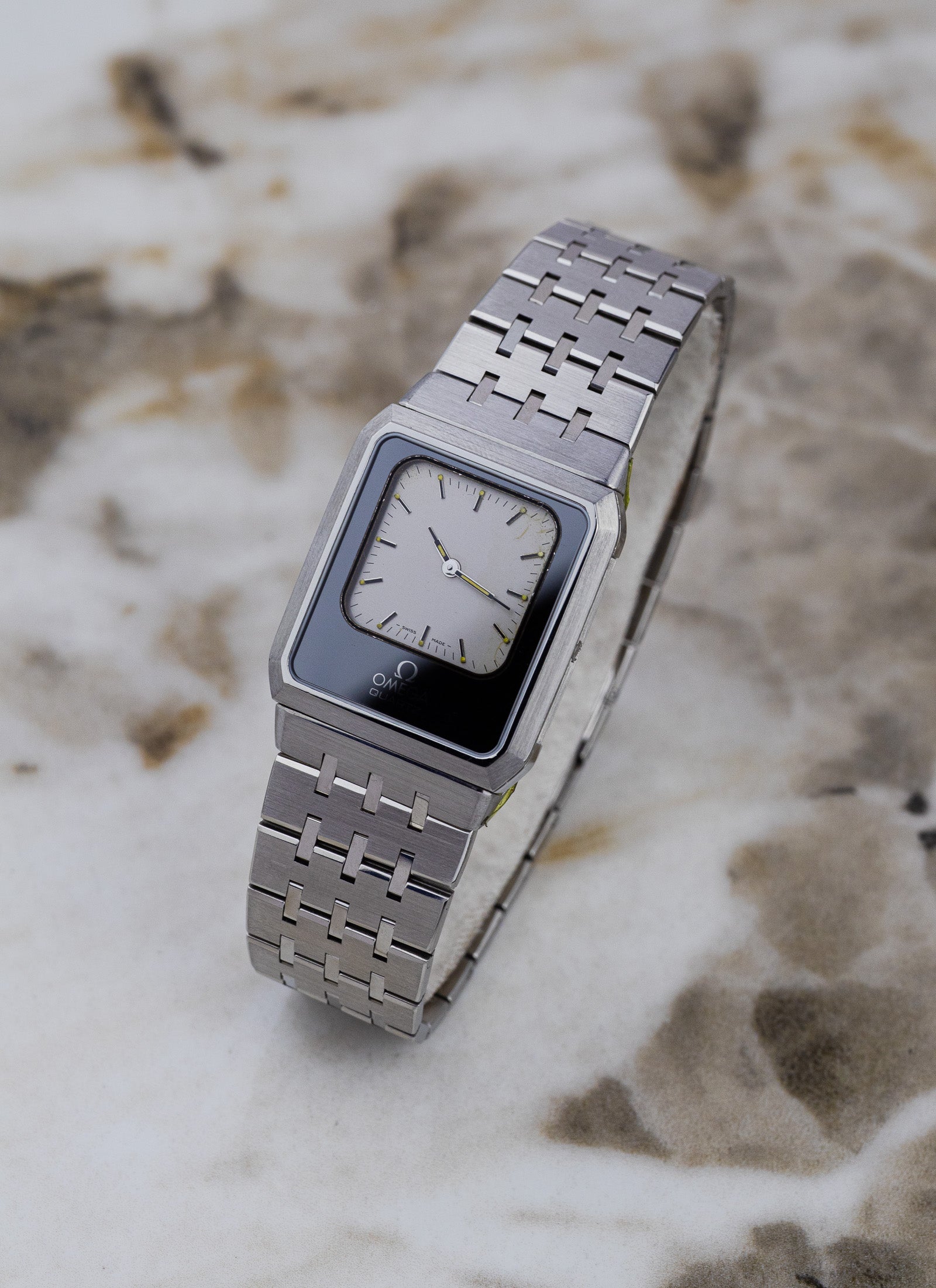 1980s Omega Reverso Equinoxe Duoface 386.0813 cal. 1655