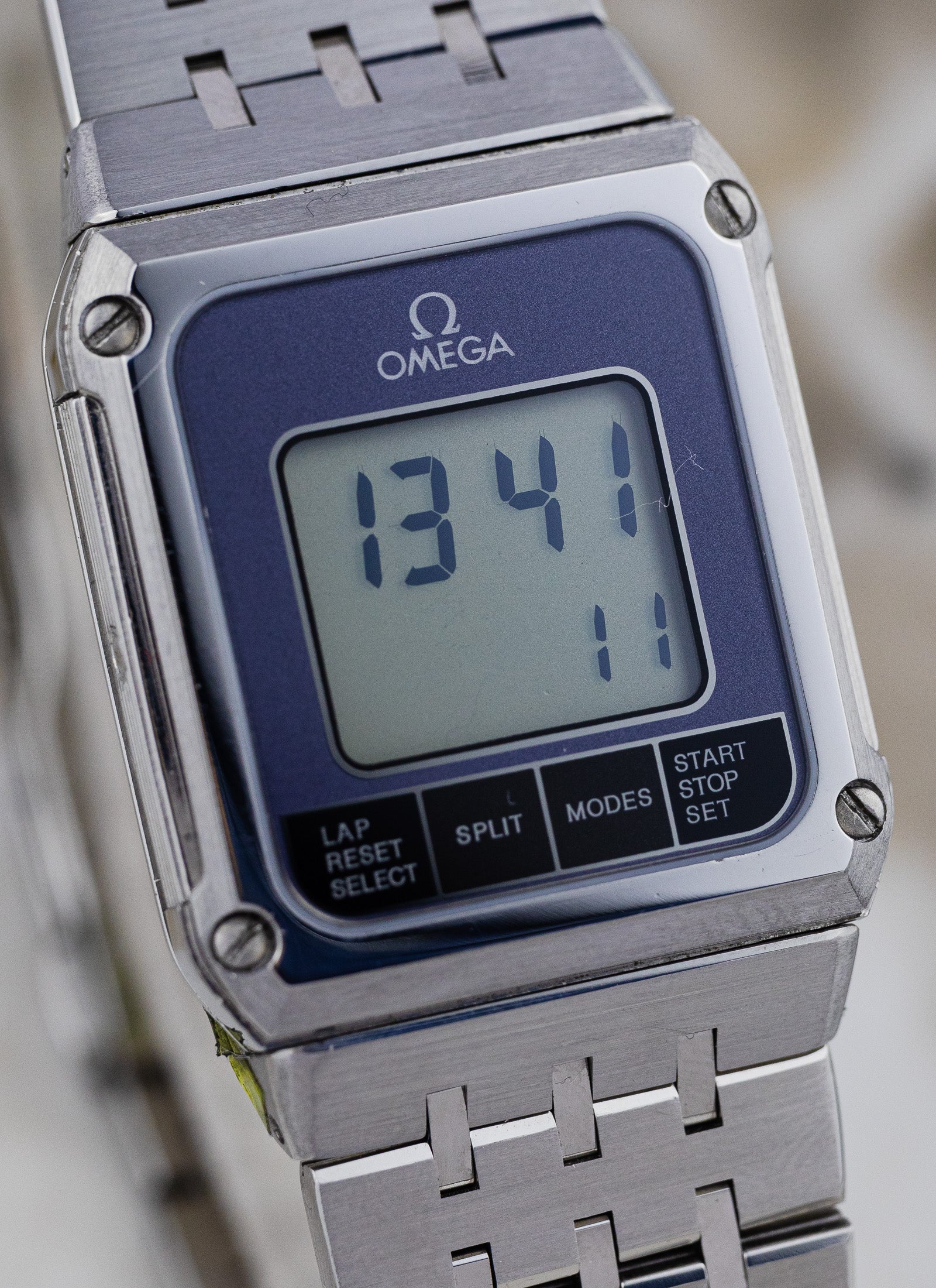 1980s Omega Reverso Equinoxe Duoface 386.0813 cal. 1655
