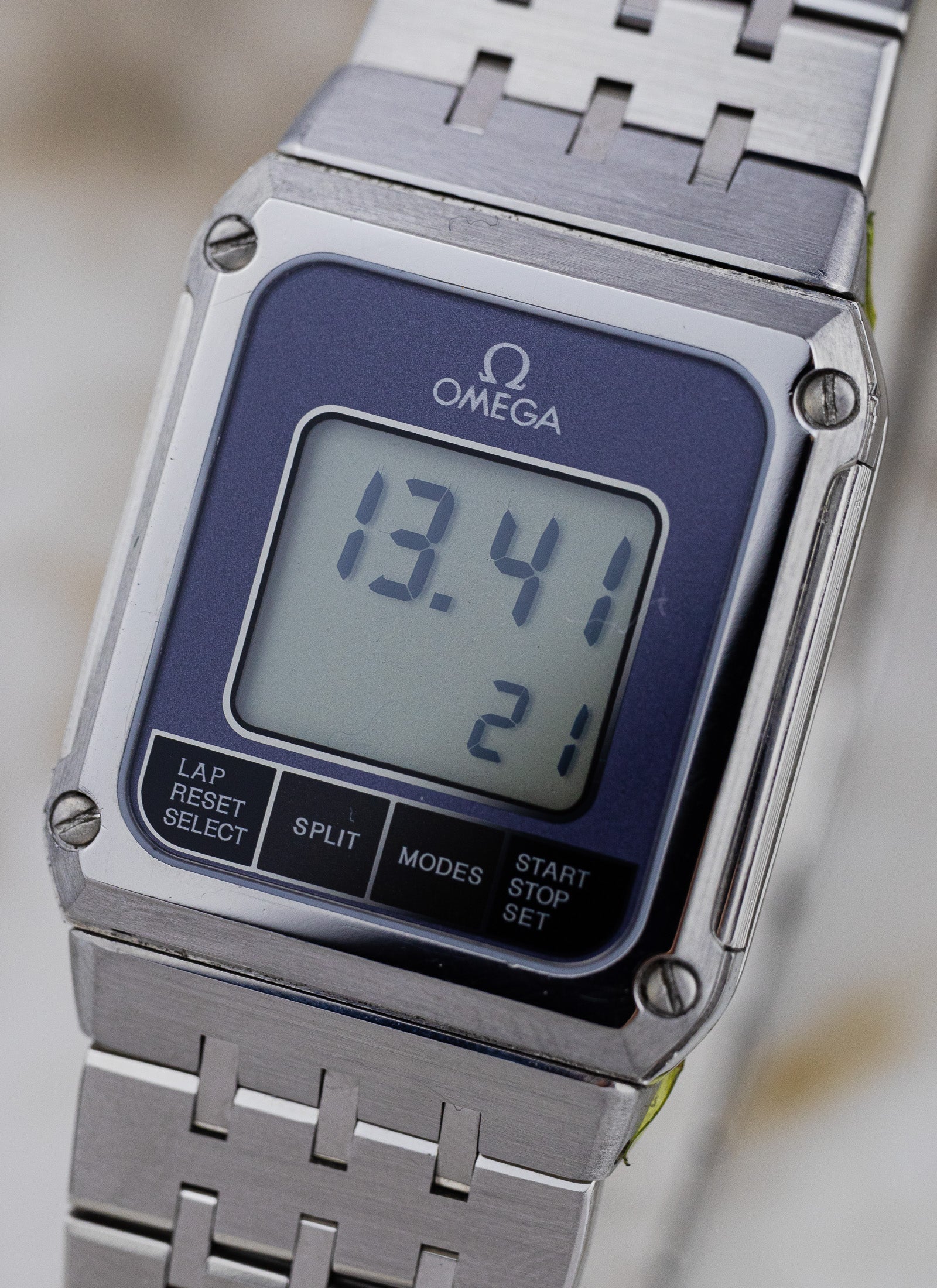 1980s Omega Reverso Equinoxe Duoface 386.0813 cal. 1655