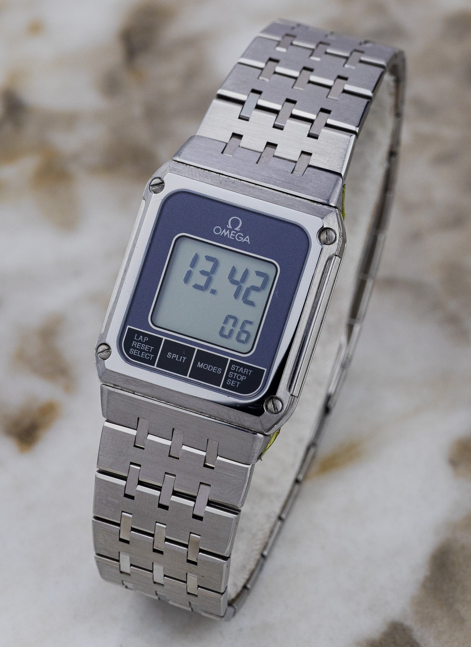1980s Omega Reverso Equinoxe Duoface 386.0813 cal. 1655