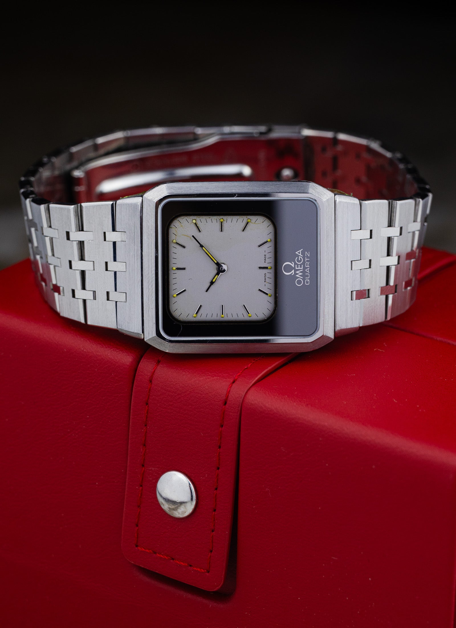 1980s Omega Reverso Equinoxe Duoface 386.0813 cal. 1655