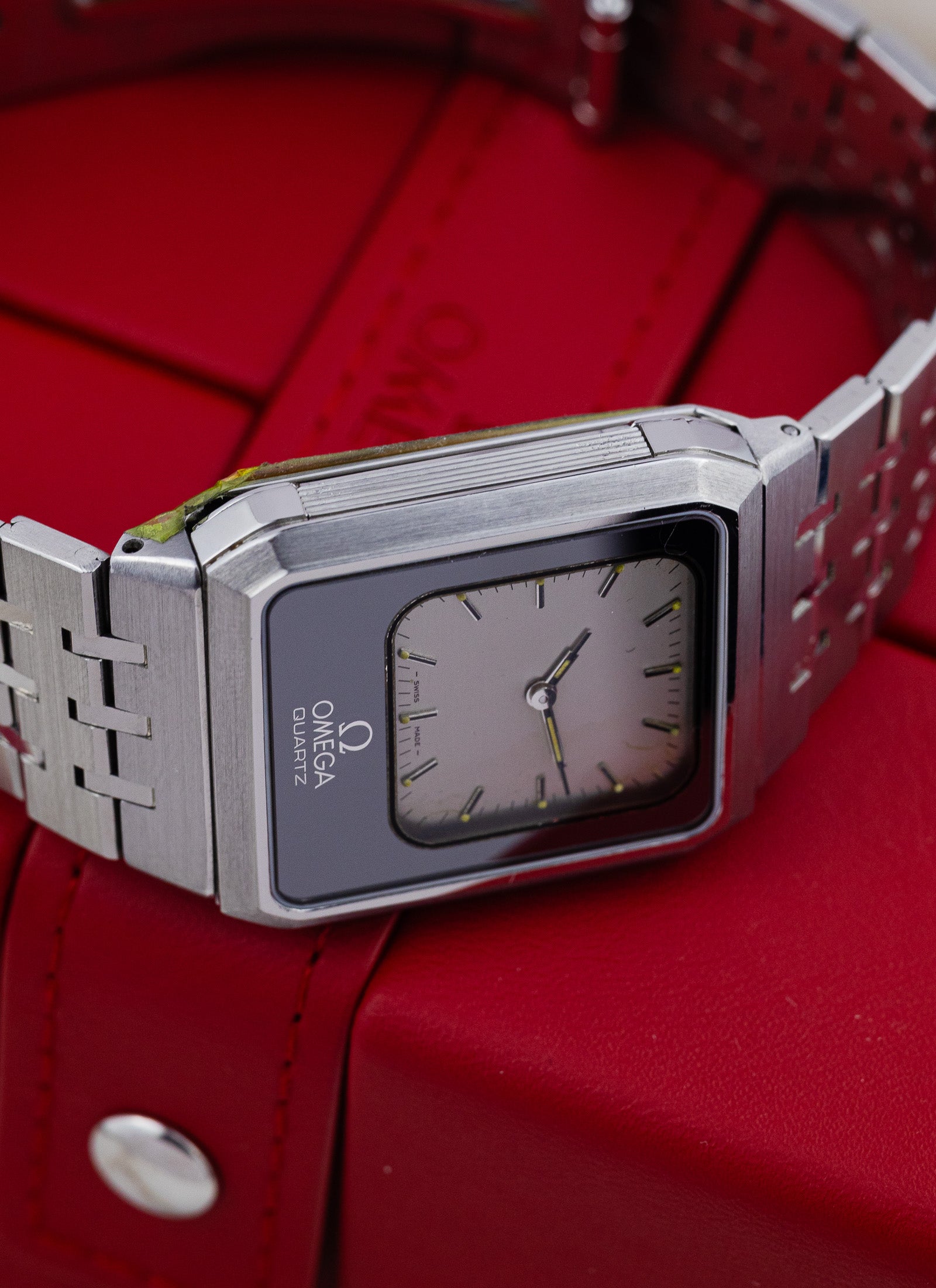 1980s Omega Reverso Equinoxe Duoface 386.0813 cal. 1655