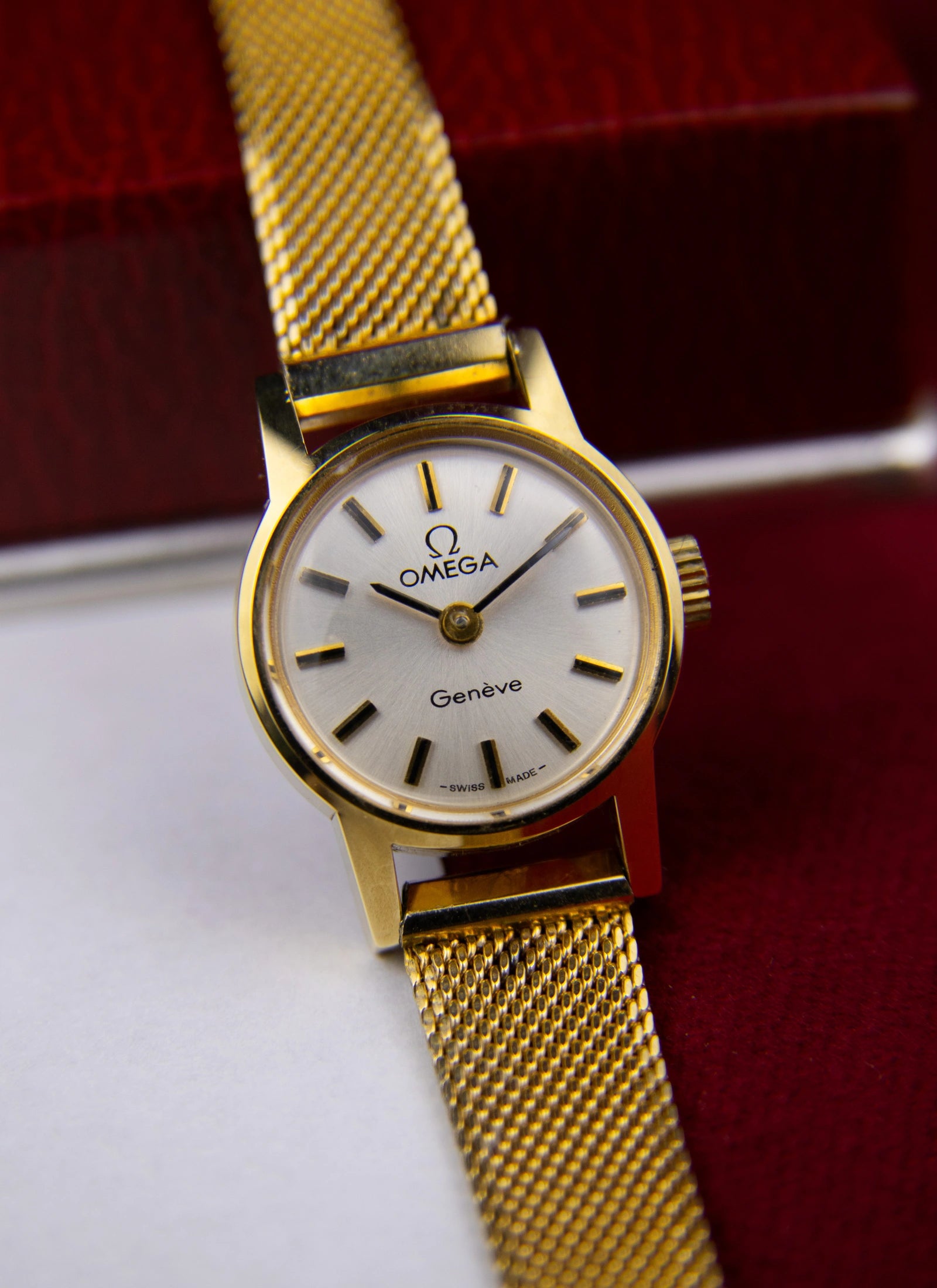1970s New Old Stock Omega Geneve SET