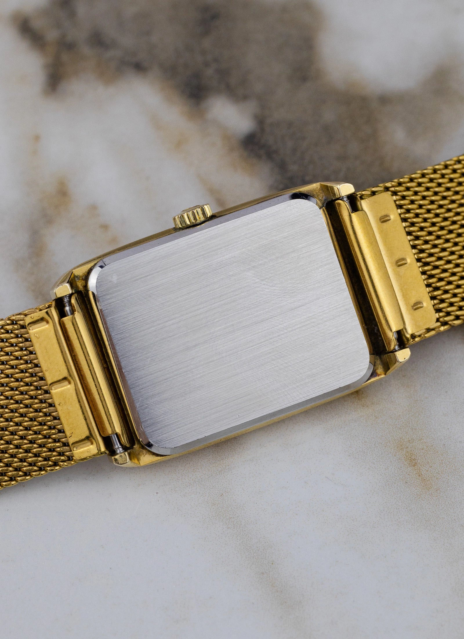1970s Omega Geneve Tank Navy Holo 511.0469 cal. 625