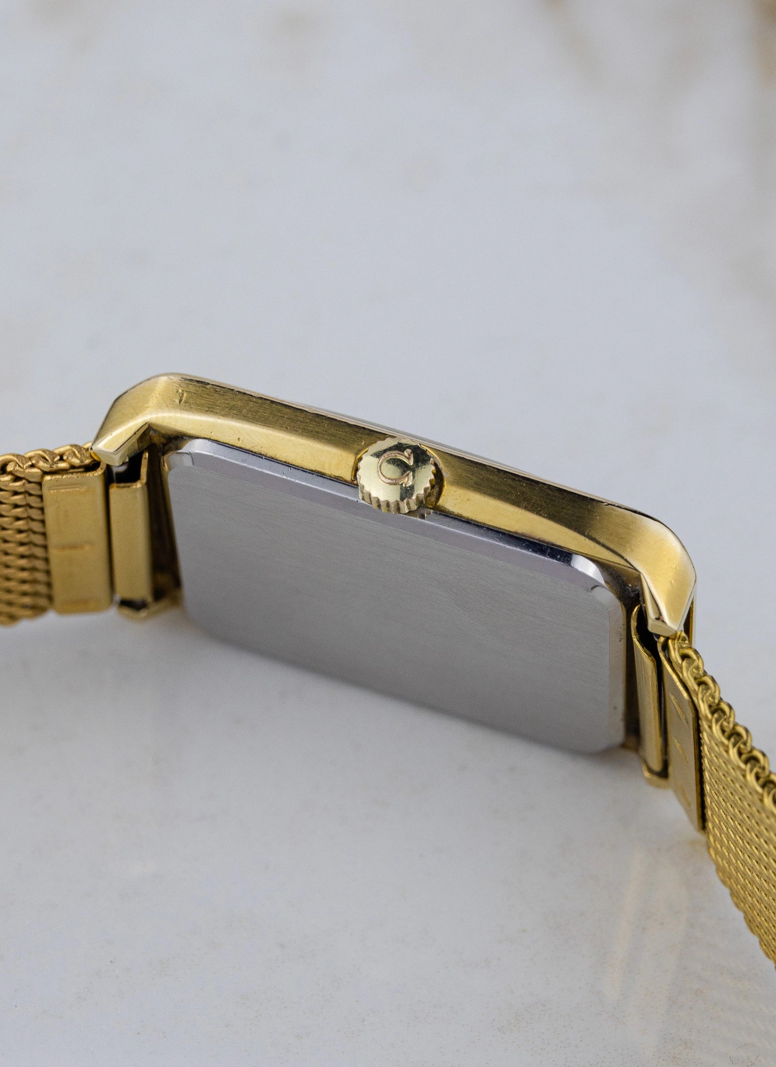 1970s Omega Geneve Tank Navy Holo 511.0469 cal. 625