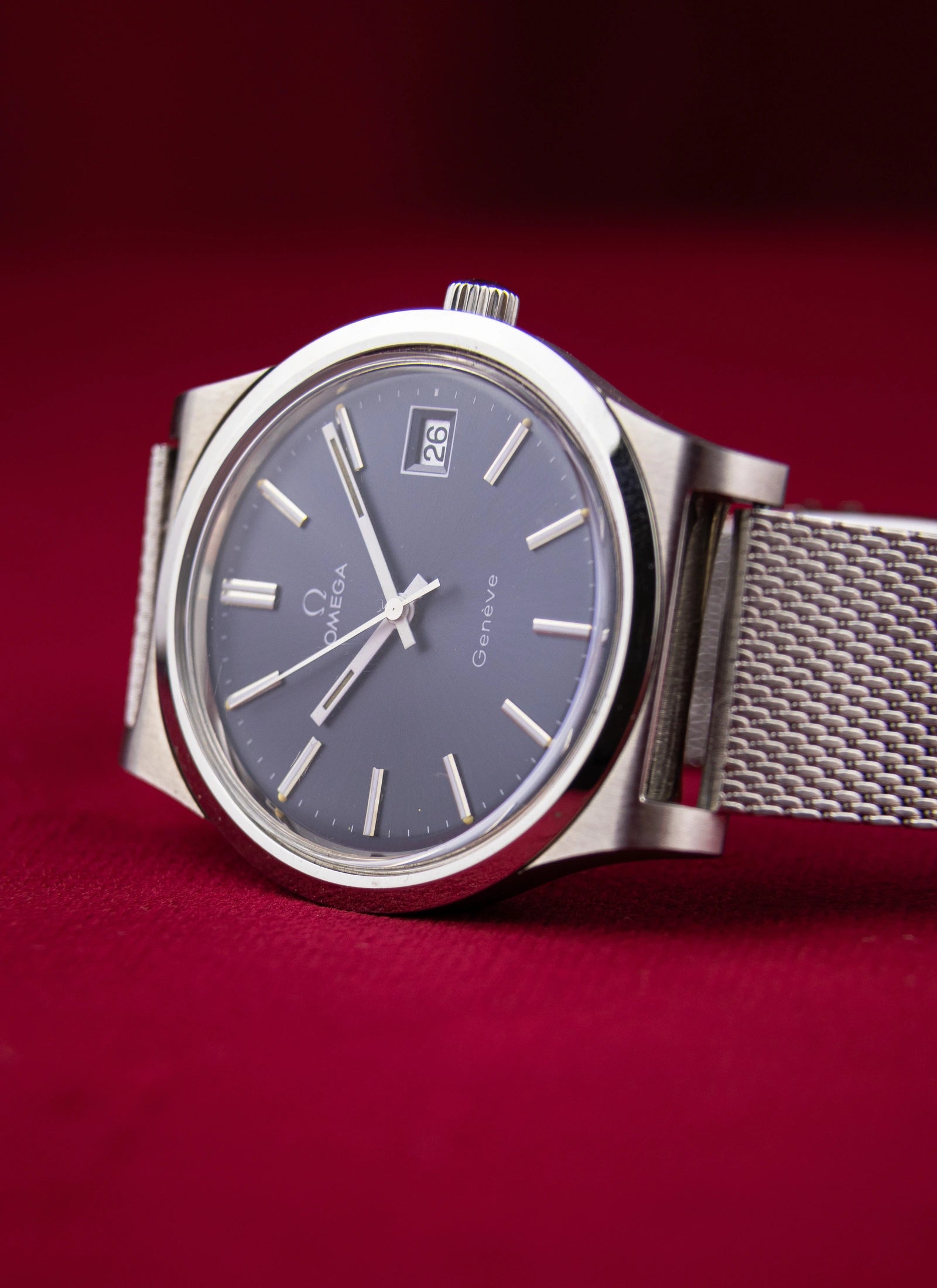 1972 MINT Omega Geneve Navy 136.0102 cal. 1030