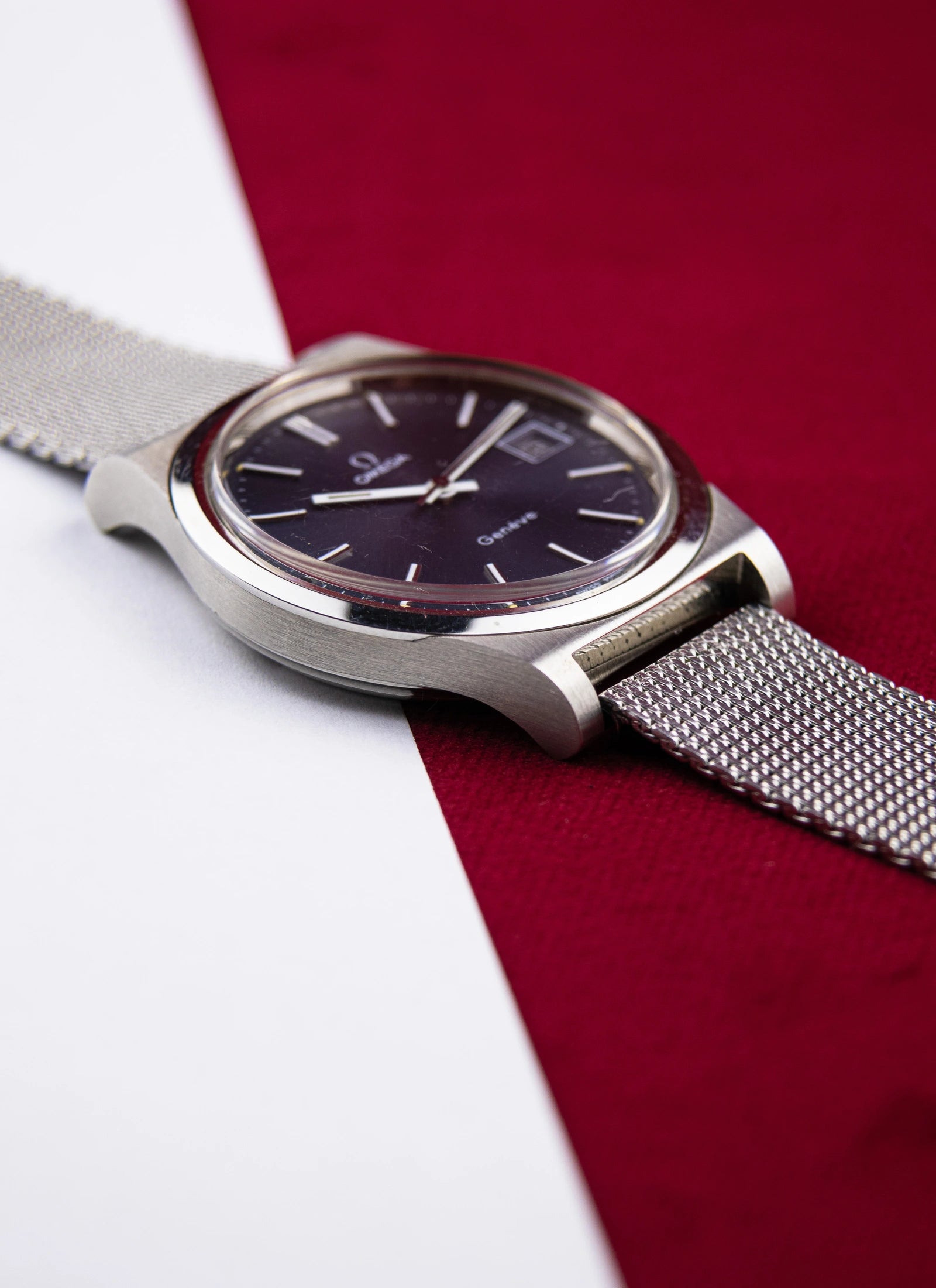 1972 MINT Omega Geneve Navy 136.0102 cal. 1030