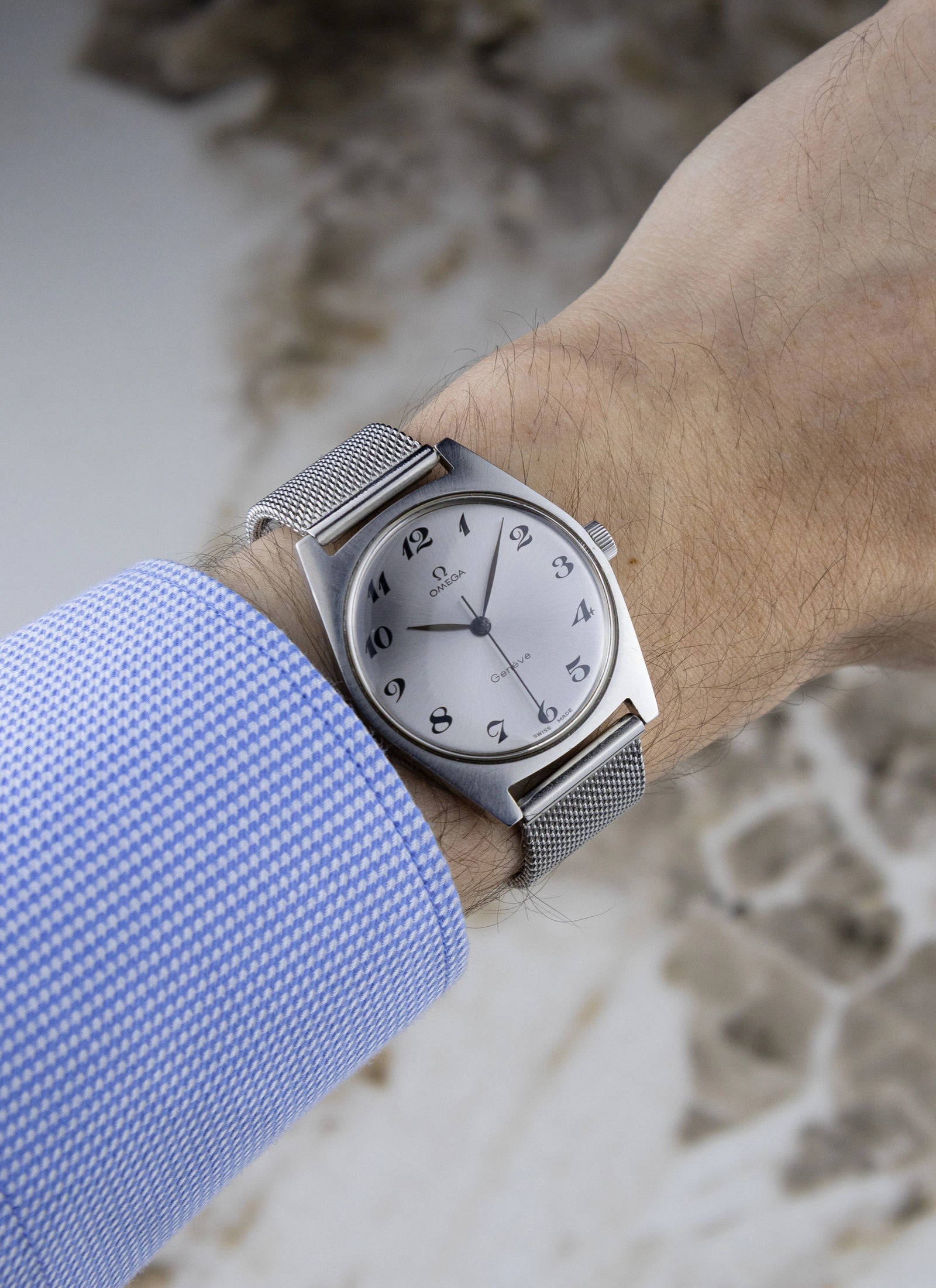 1969 Omega Geneve Breguet 136.041 cal. 601