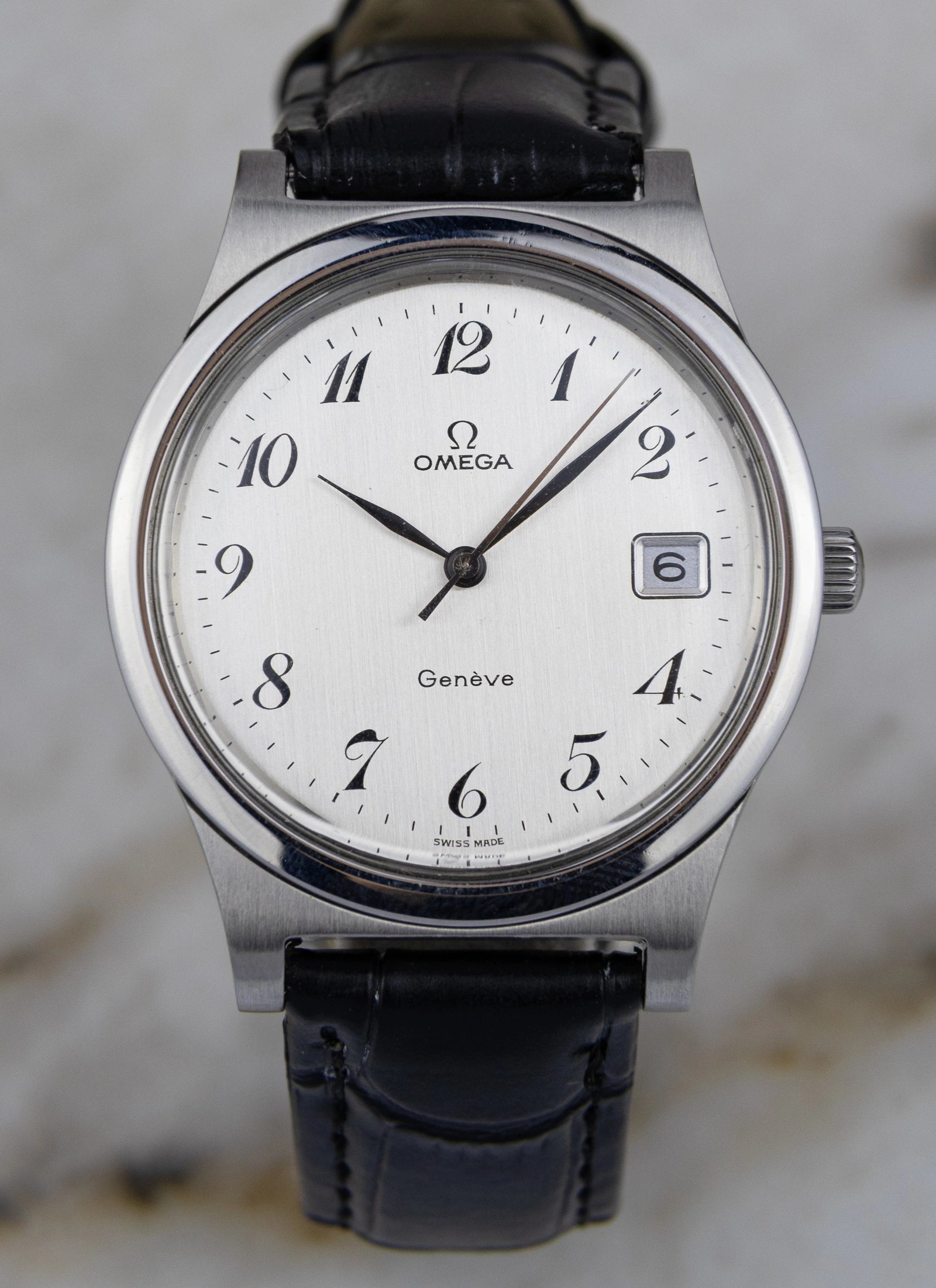 1972 Omega Geneve Breguet Numerals 136.0102 cal. 1030