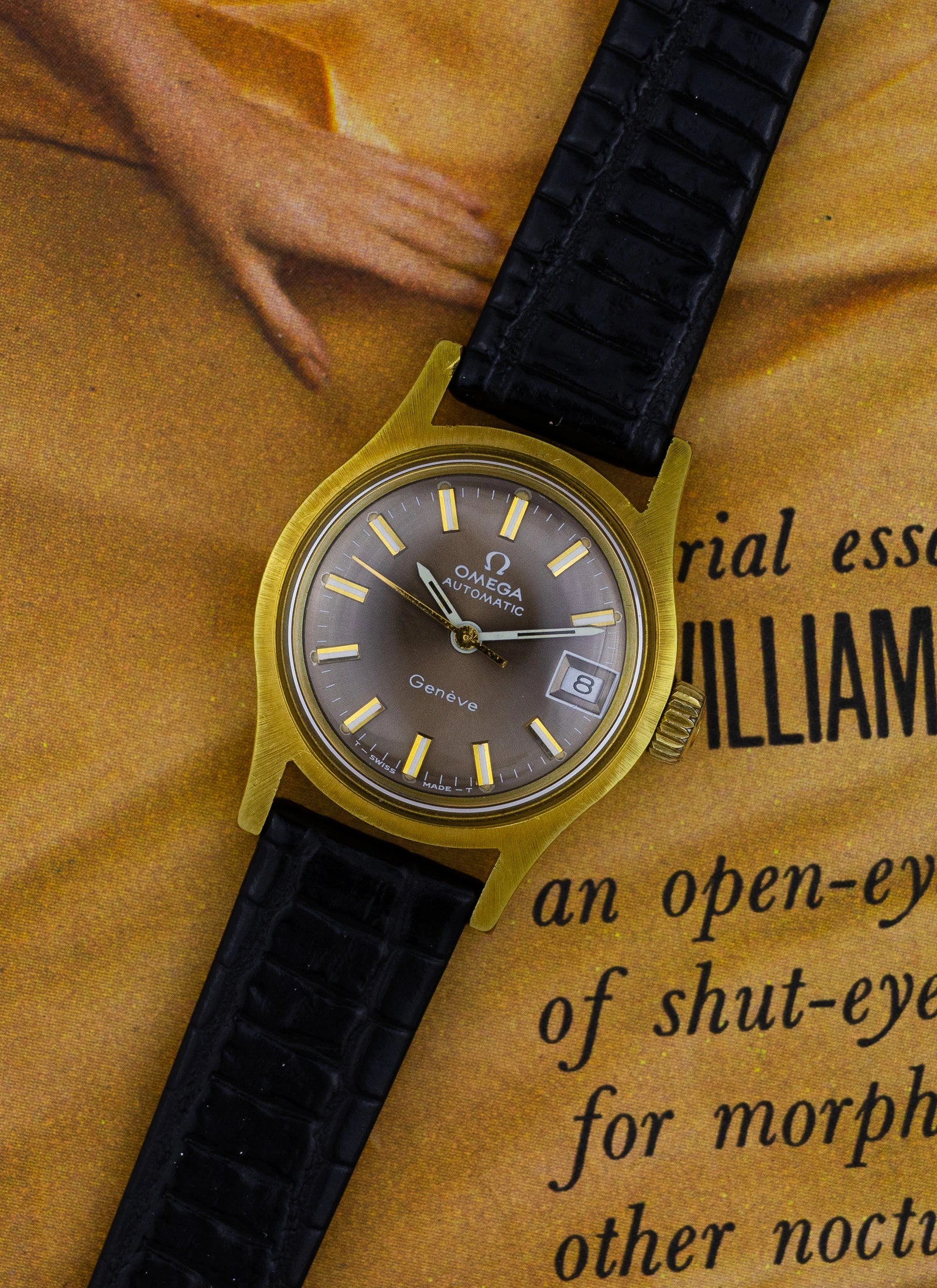 1971 Omega Geneve Chocolate Dial 566.021 cal. 684 Serviced Box