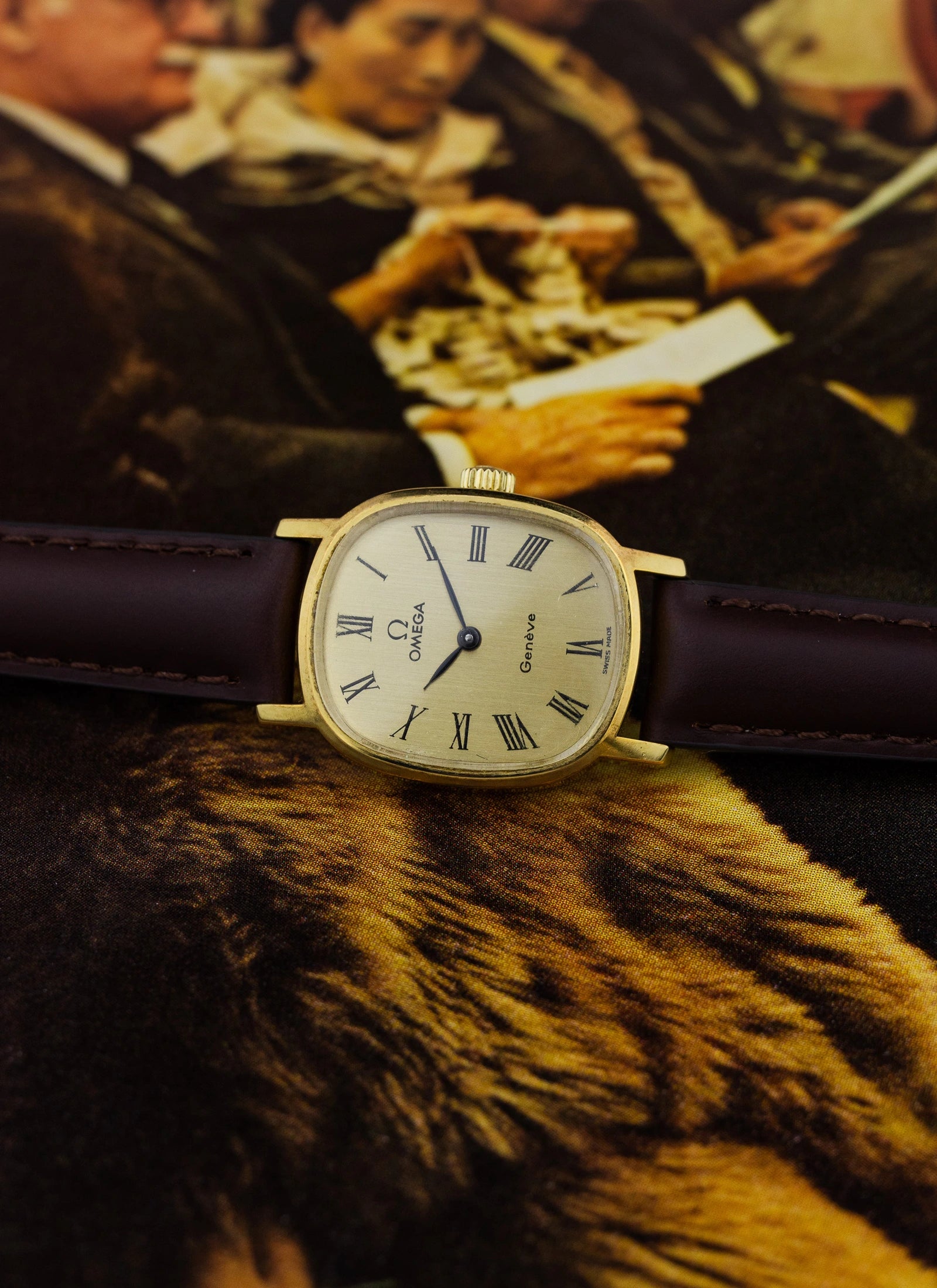 1975 Lady Omega Geneve Ellipse Roman Dial 511.0509 cal. 625