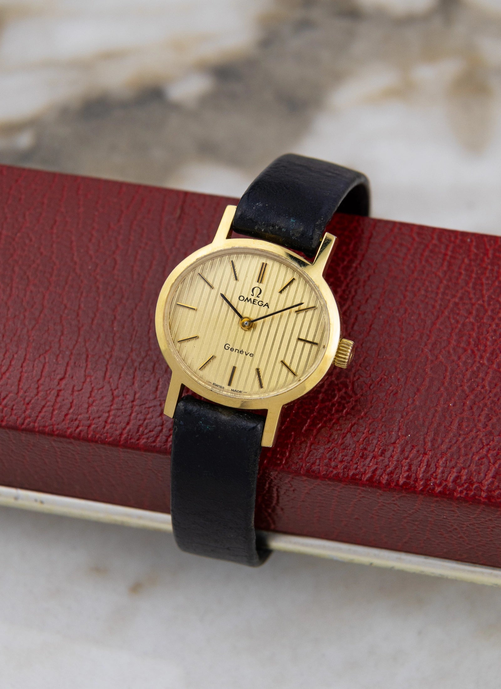 1972 Lady Omega Geneve Tapestry Dial 511.0412 cal. 620