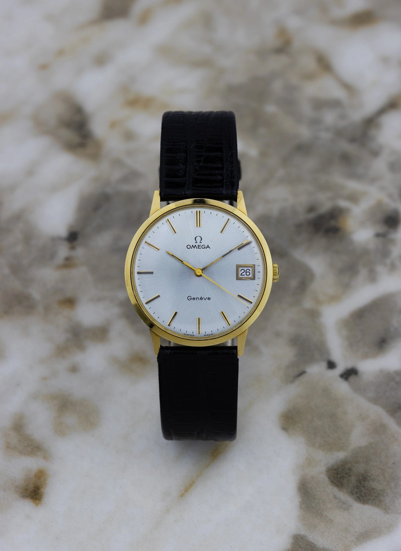 1979 14K Omega Geneve 132.051 cal. 1030