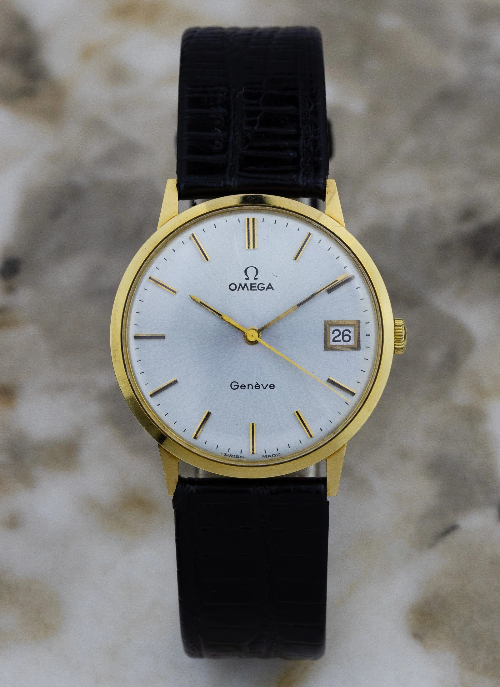 1979 14K Omega Geneve 132.051 cal. 1030