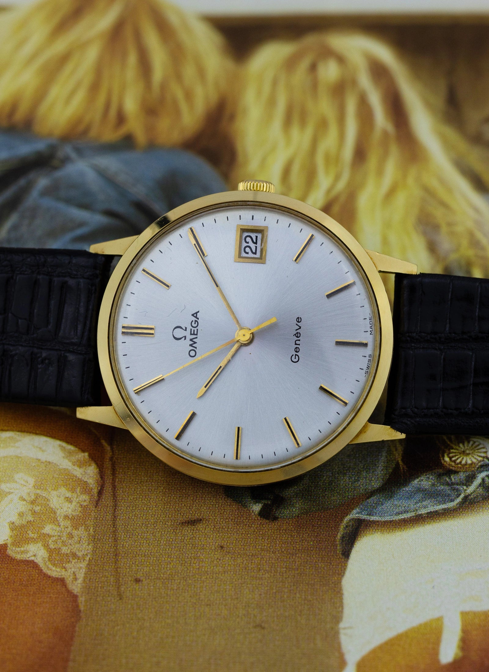 1979 14K Omega Geneve 132.051 cal. 1030