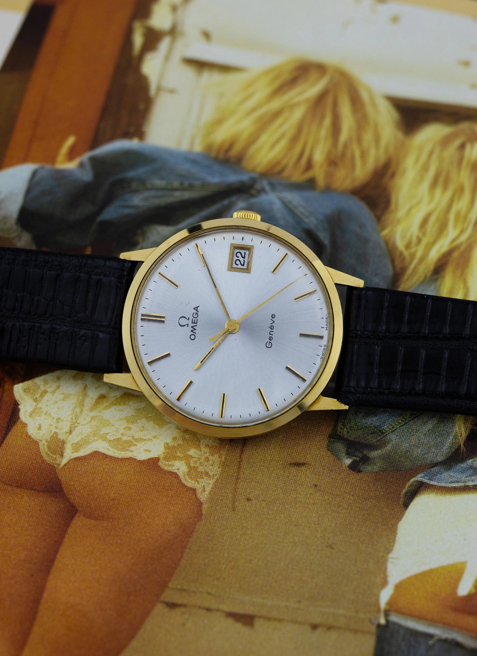 1979 14K Omega Geneve 132.051 cal. 1030