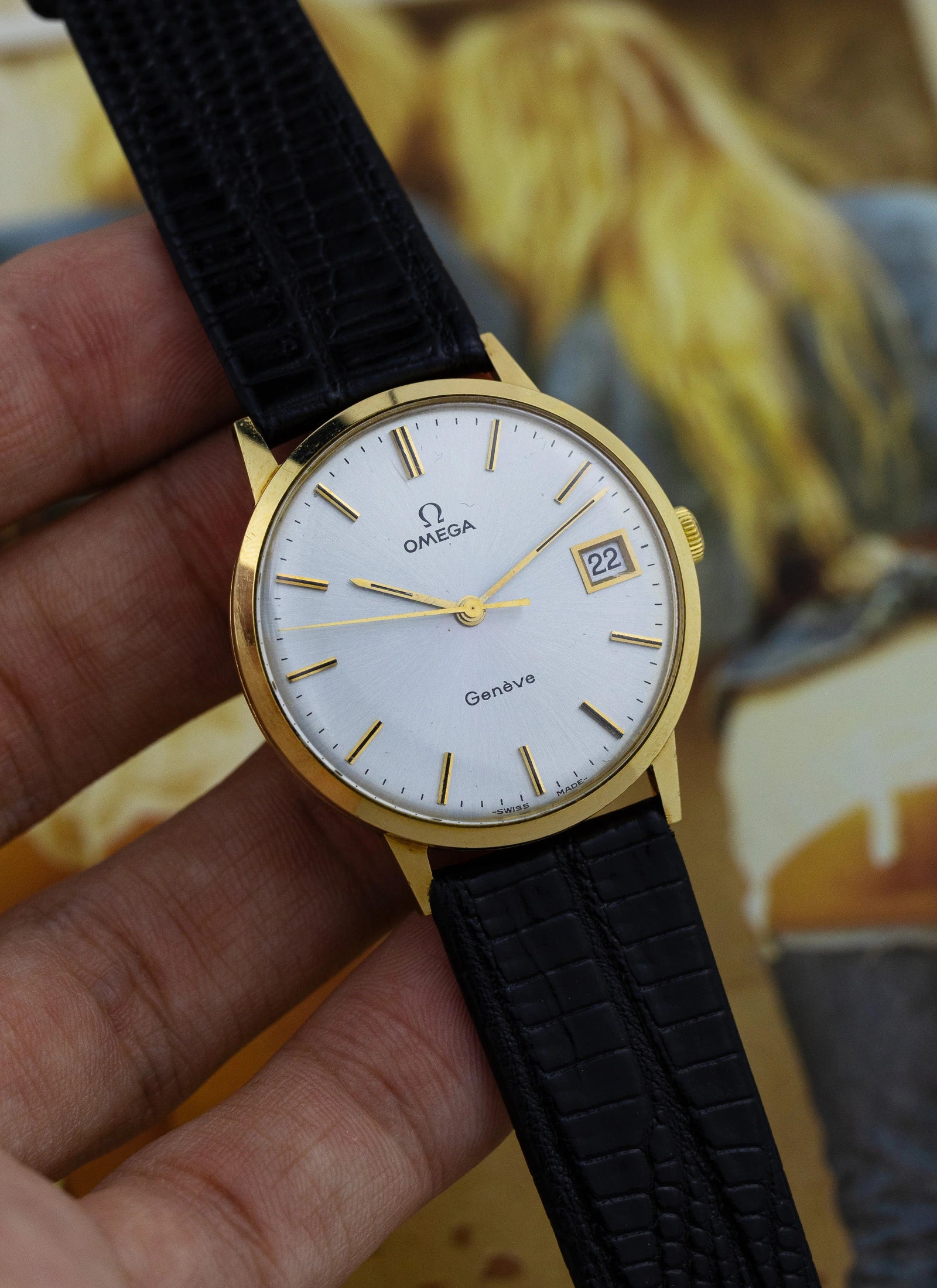 1979 14K Omega Geneve 132.051 cal. 1030