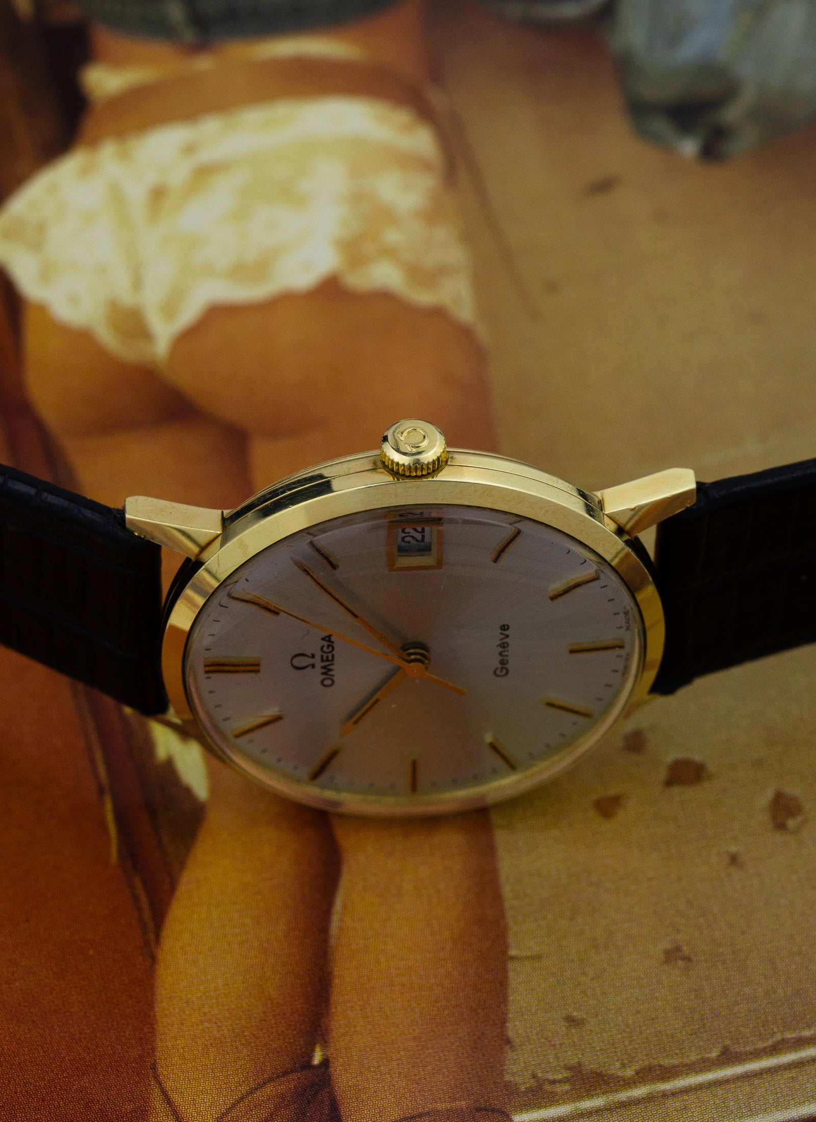 1979 14K Omega Geneve 132.051 cal. 1030