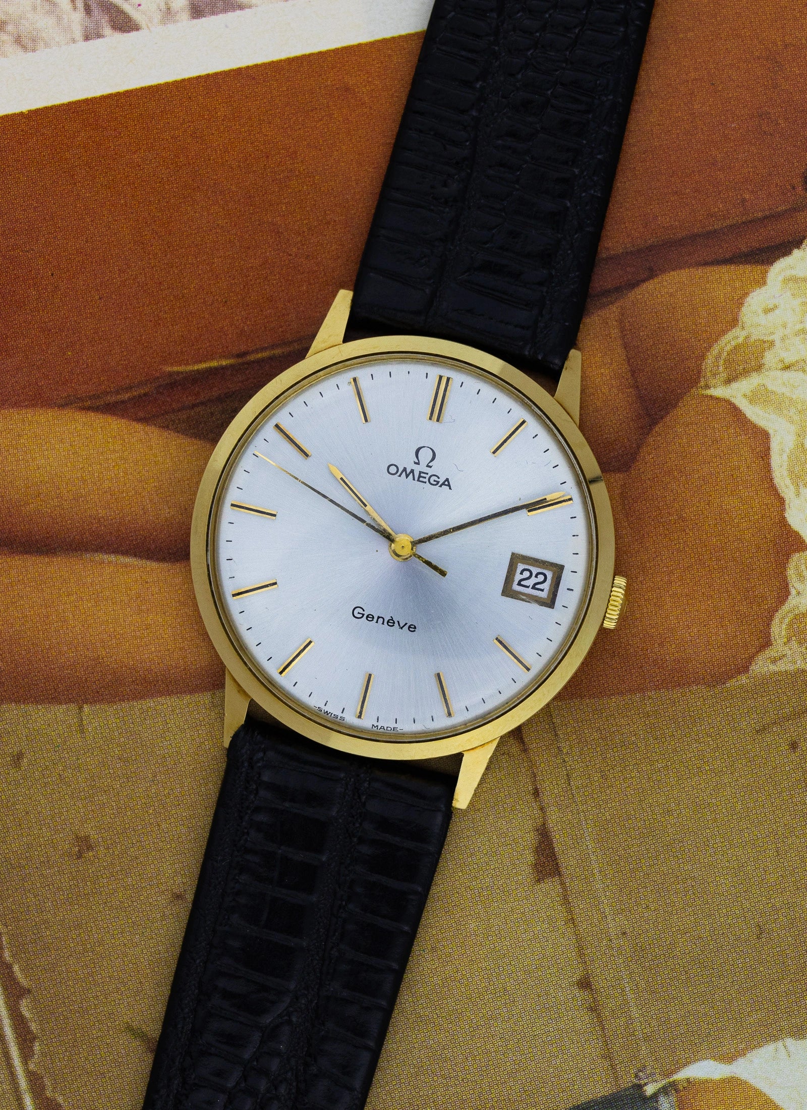 1979 14K Omega Geneve 132.051 cal. 1030