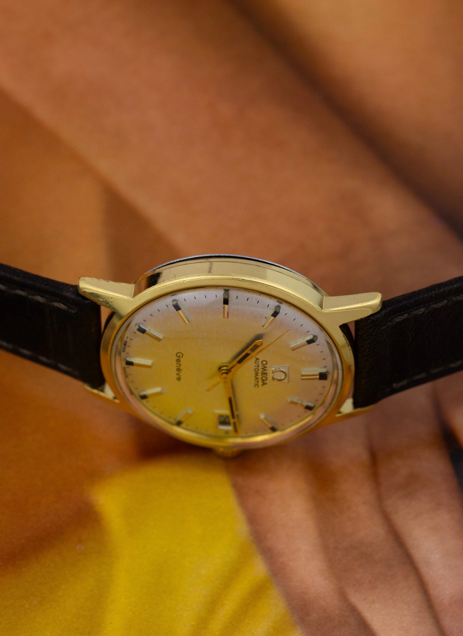 1971 Omega Geneve Shantung Dial 166.070 cal. 565 Serviced