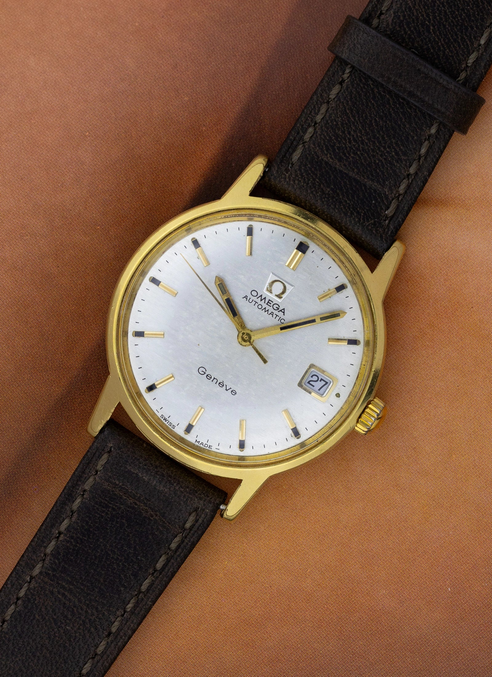 1971 Omega Geneve Shantung Dial 166.070 cal. 565 Serviced