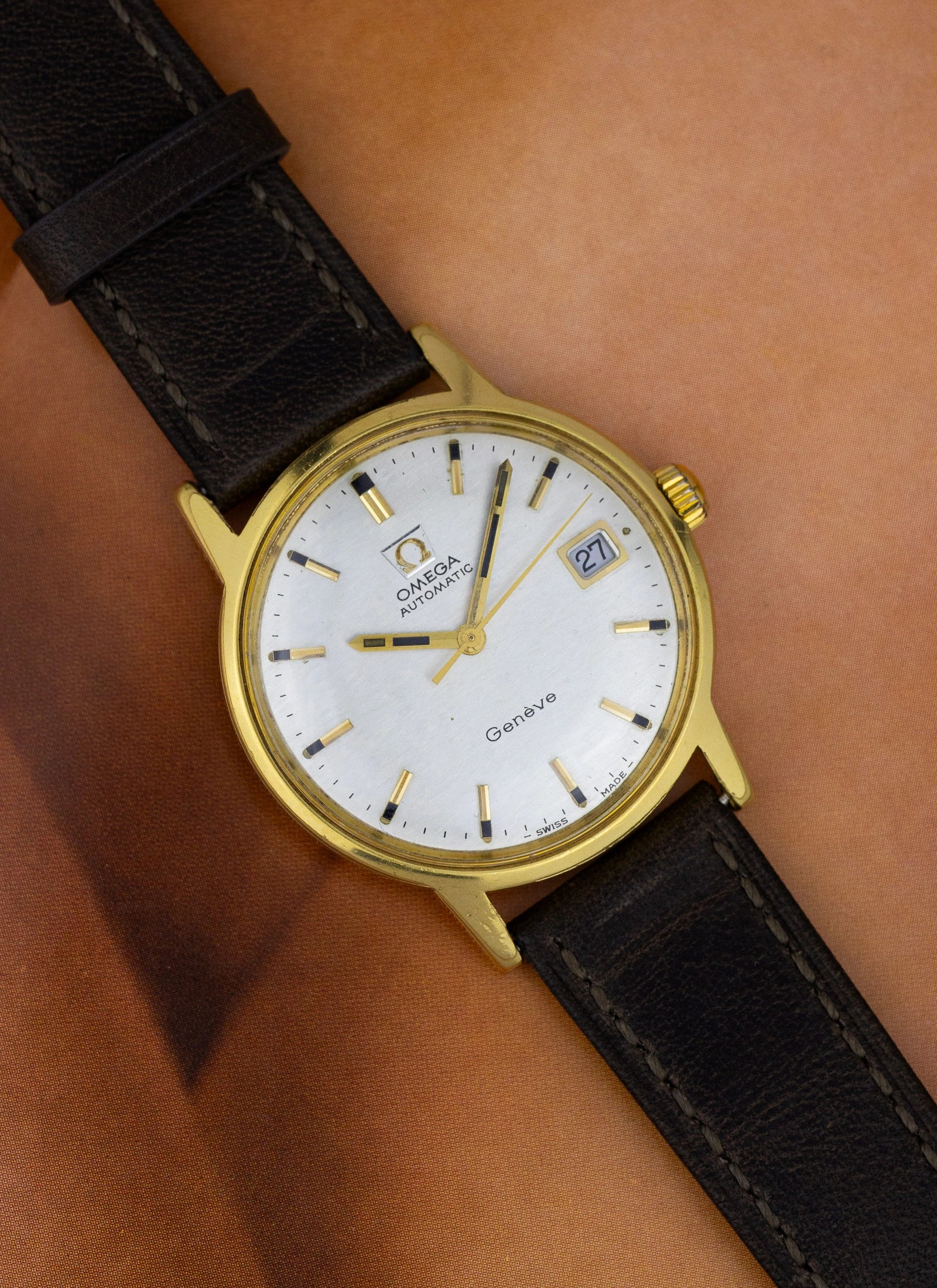 1971 Omega Geneve Shantung Dial 166.070 cal. 565 Serviced