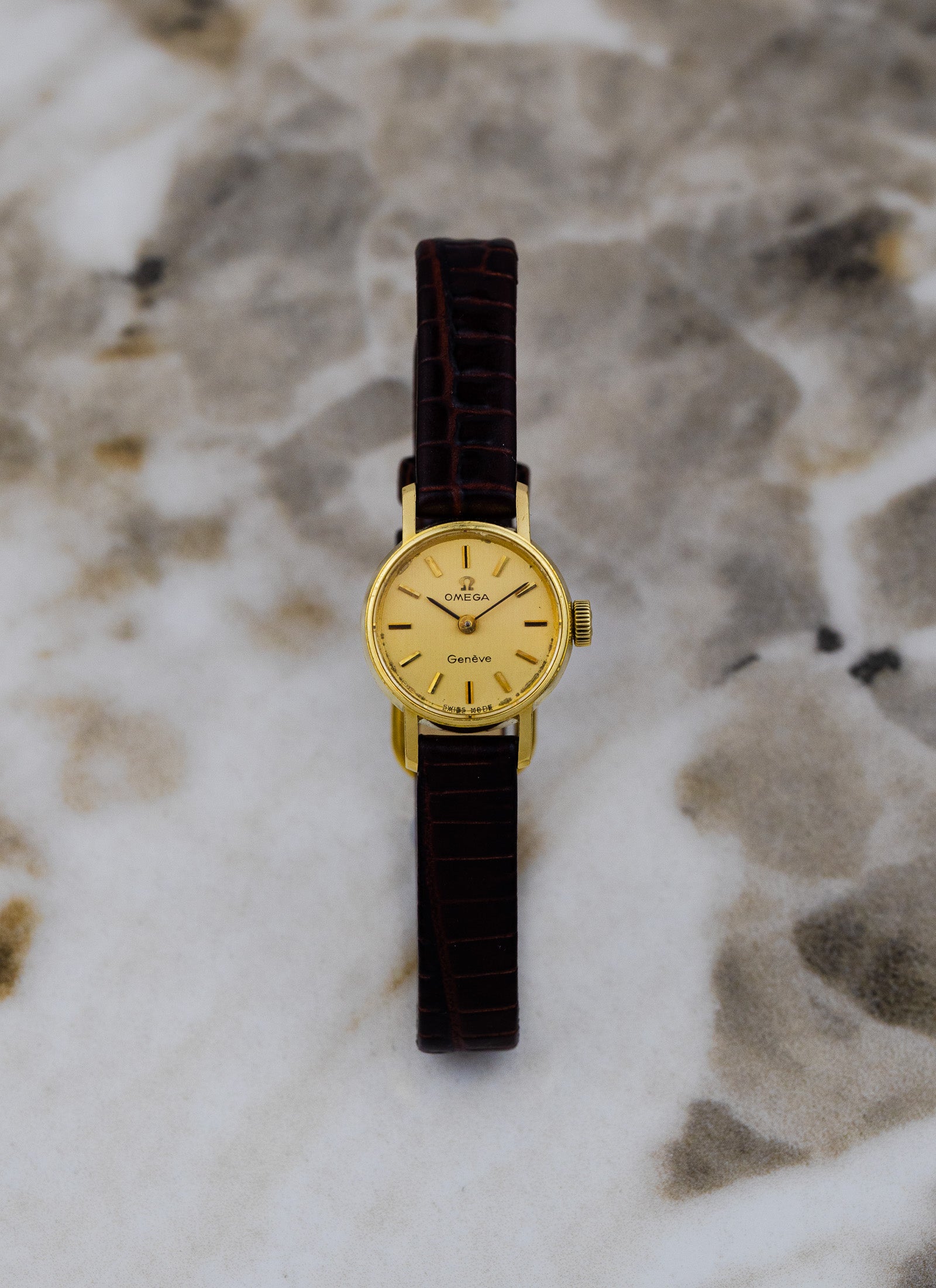 1970 18K Lady Omega Geneve 511.227 cal. 485