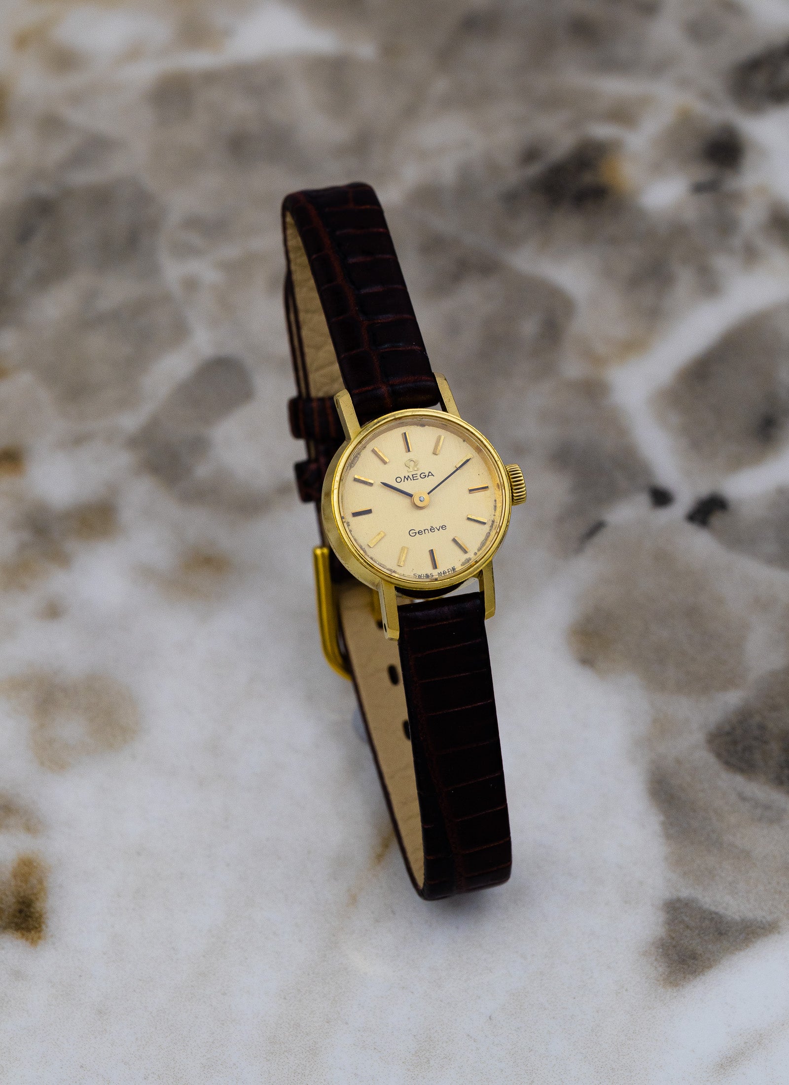 1970 18K Lady Omega Geneve 511.227 cal. 485
