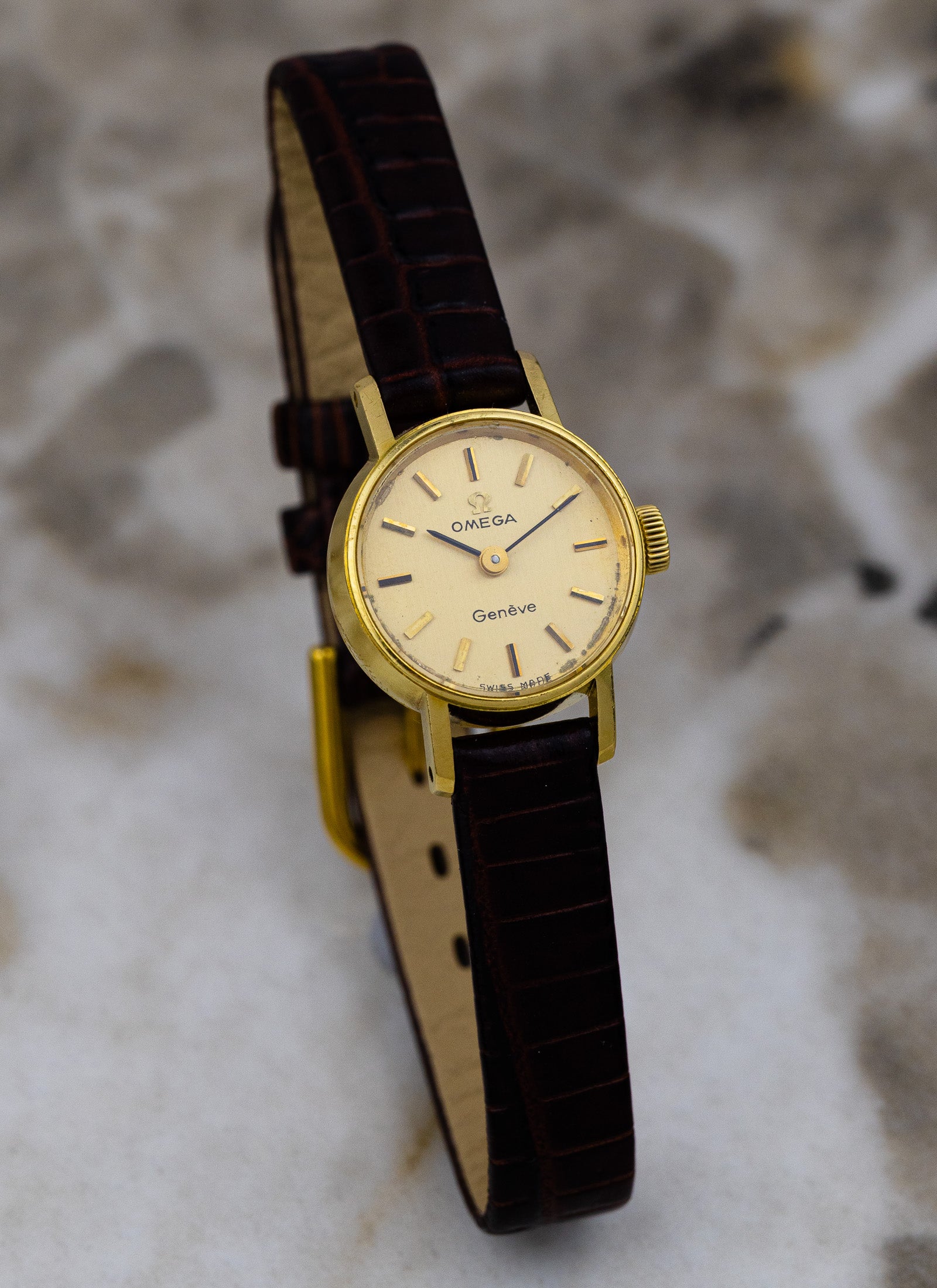 1970 18K Lady Omega Geneve 511.227 cal. 485