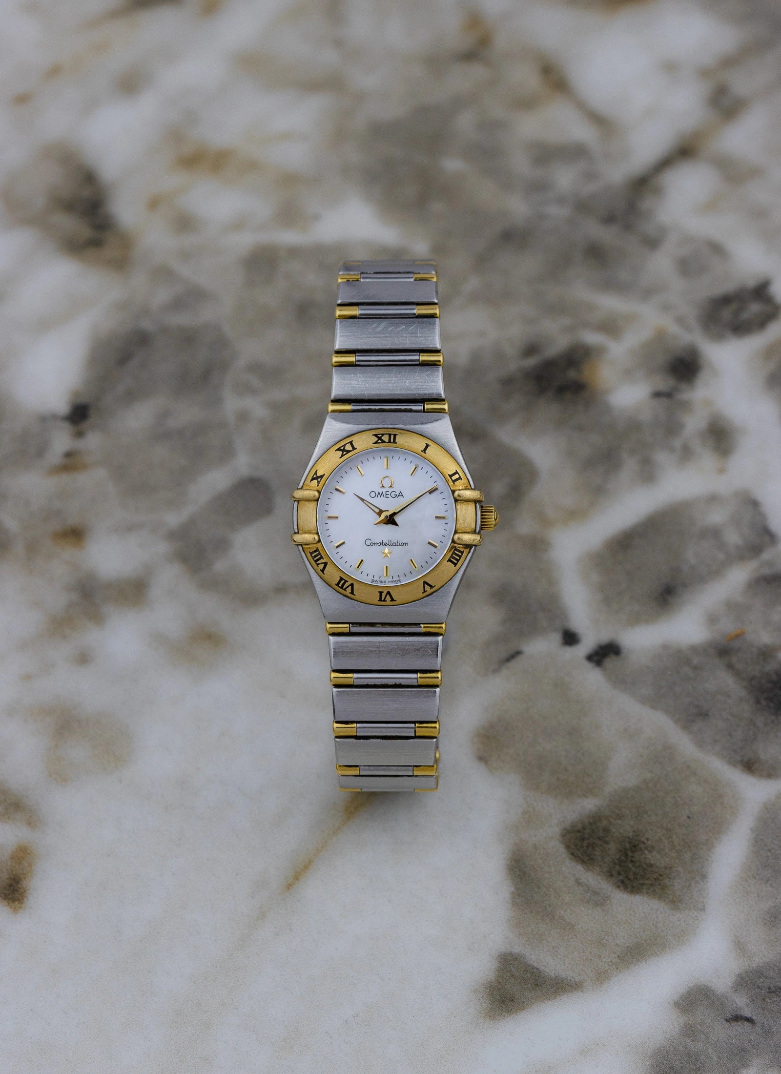 1998 Lady Omega Constellation MOP Dial 795.1203 cal. 1456